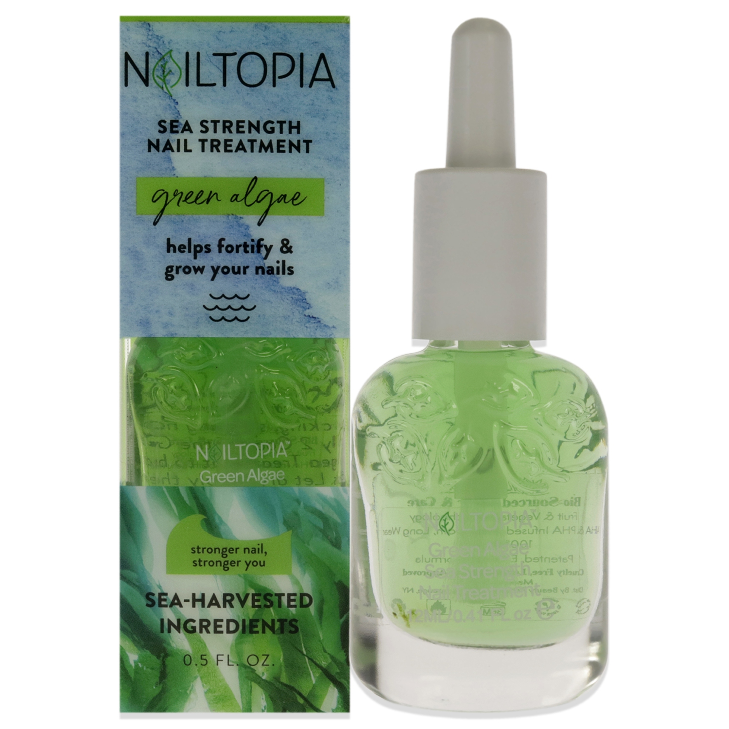 Traitement des ongles et des cuticules Green Algae Hydrating par Nailtopia pour Femme - Traitement des ongles 0,5 oz
