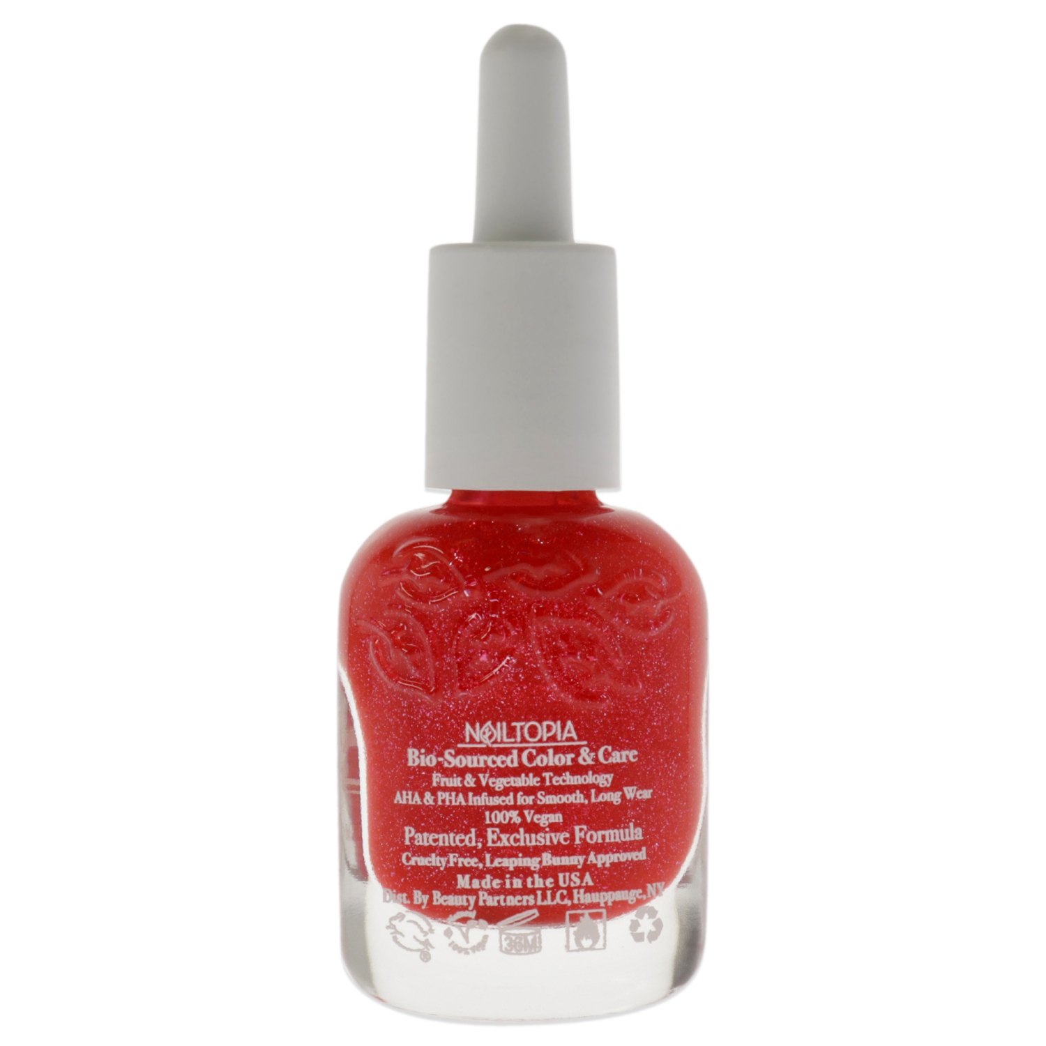 Bio-Sourced Chip Free Nail Lacquer - Lose the Tude by Nailtopia for Women - 0.41 oz Nail Polish