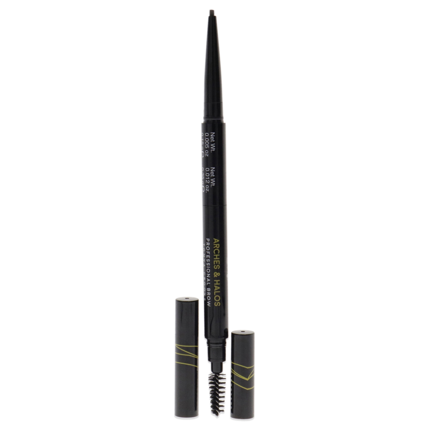 Crayon à sourcils et Poudre 2-in-1 Defining - Dark Brown par Arches and Halos pour Femme - Maquillage 0,017 oz