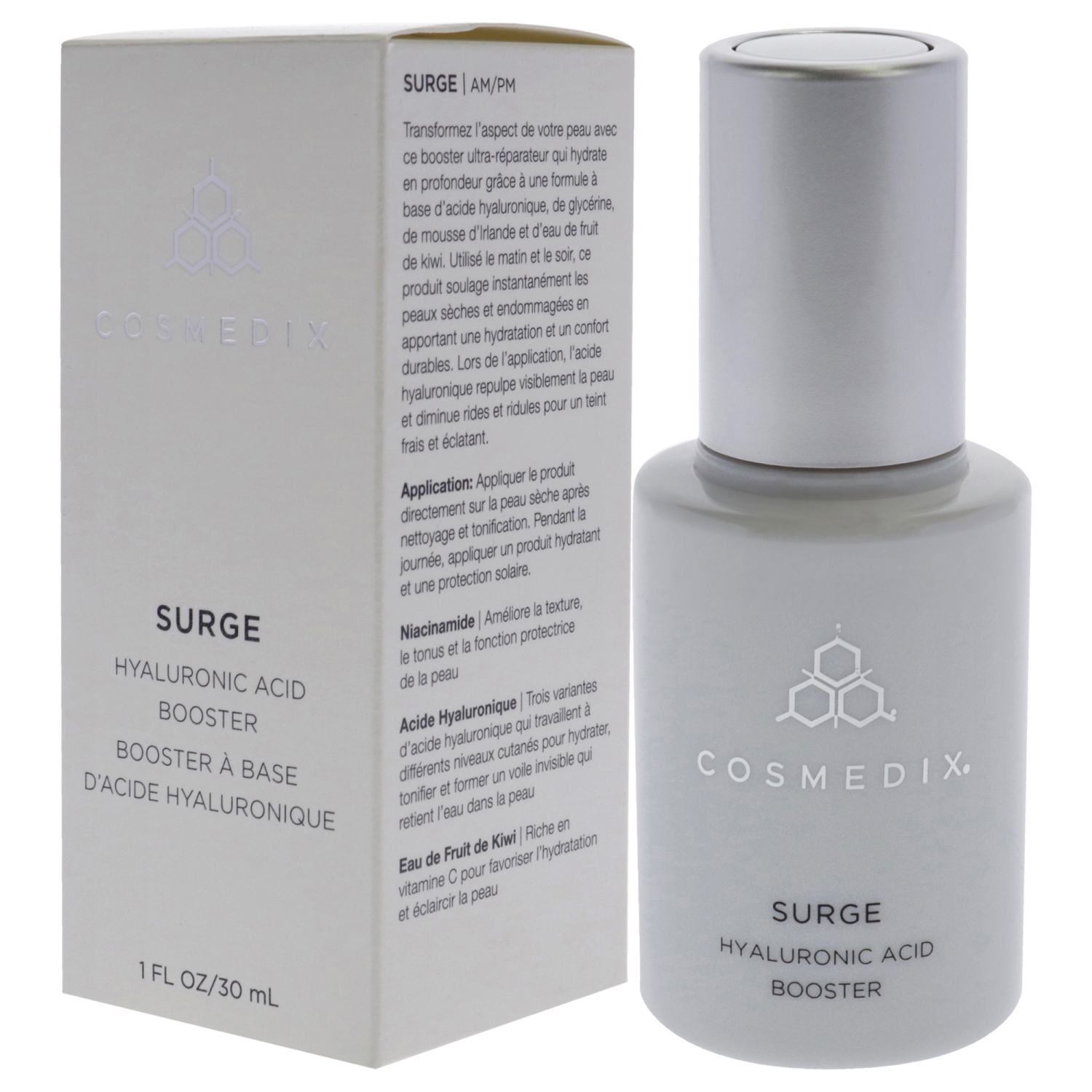 Surge Hyaluronic Acid Booster par Cosmedix pour unisexe - 1&nbsp;oz Sérum