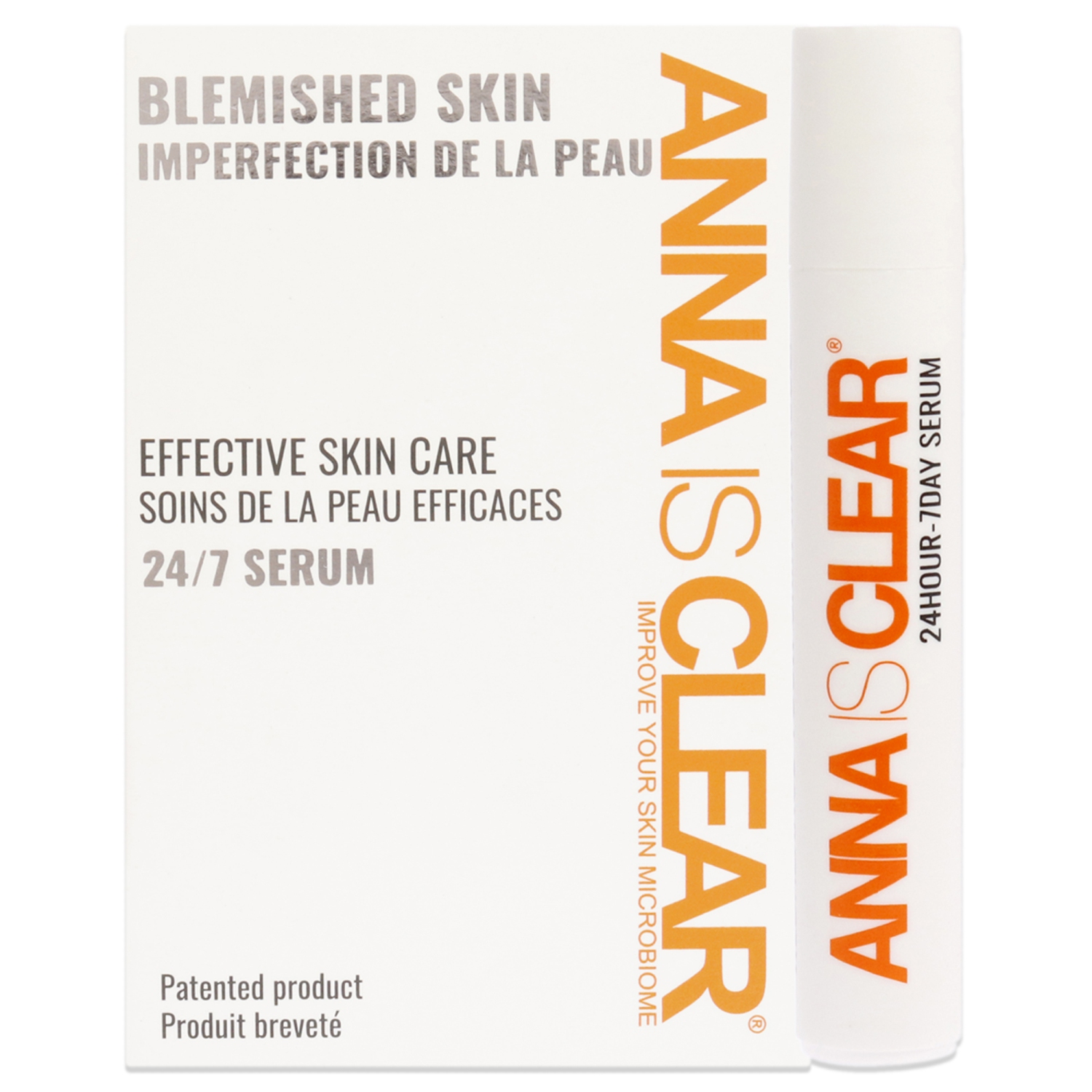 Sérum Blemished Skin 24-7 par Anna is Clear pour Unisexe - 0,27 oz de Sérum