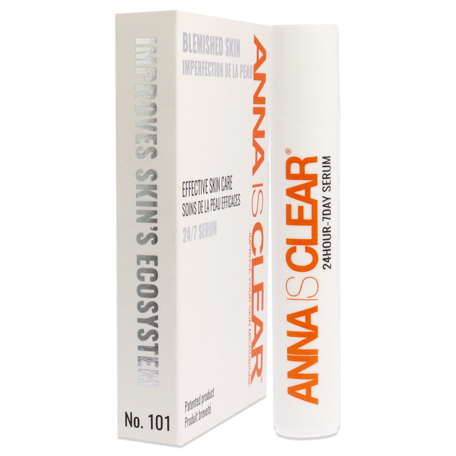 Sérum Blemished Skin 24-7 par Anna is Clear pour Unisexe - 0,27 oz de Sérum