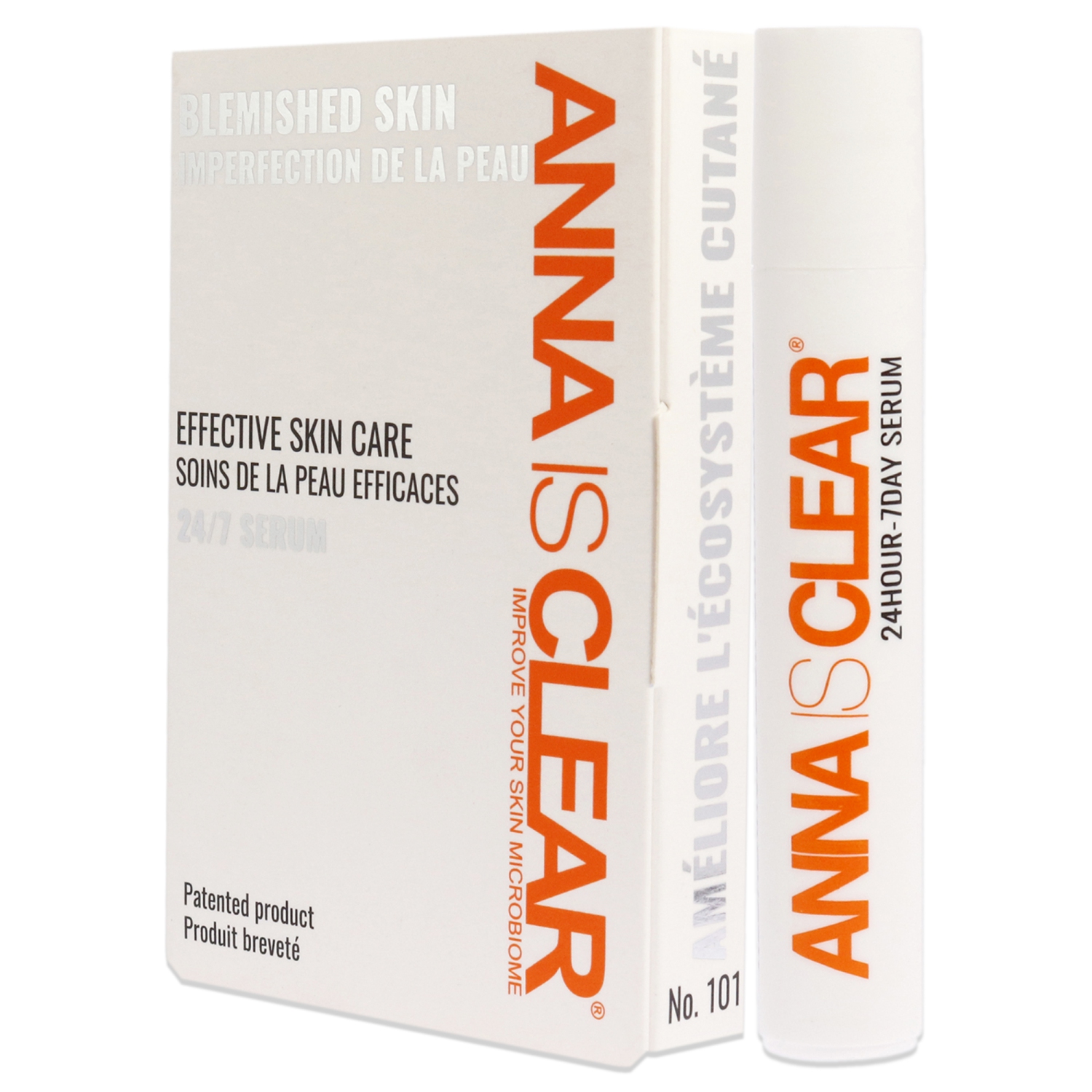 Sérum Blemished Skin 24-7 par Anna is Clear pour Unisexe - 0,27 oz de Sérum