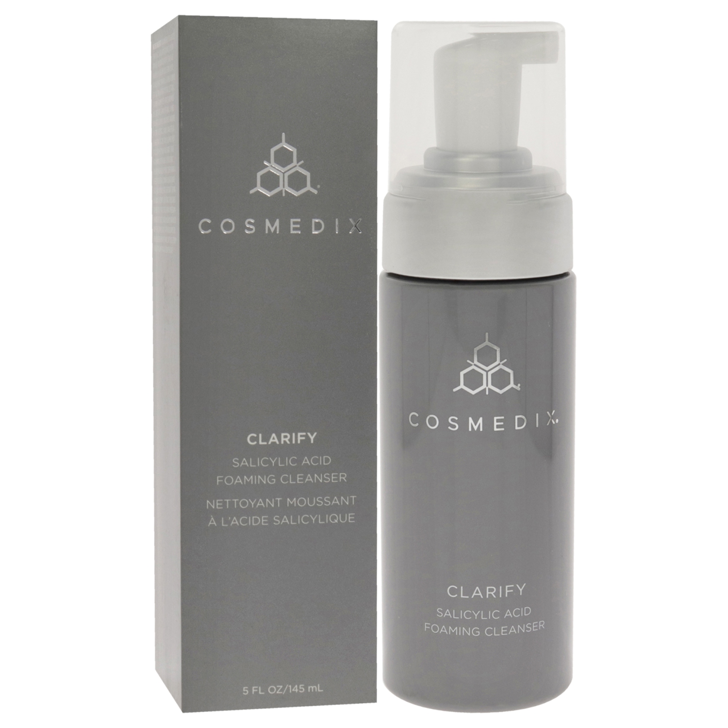 Nettoyant moussant Clarify salicylique de Cosmedix pour unisexe - 5 oz Cleaner