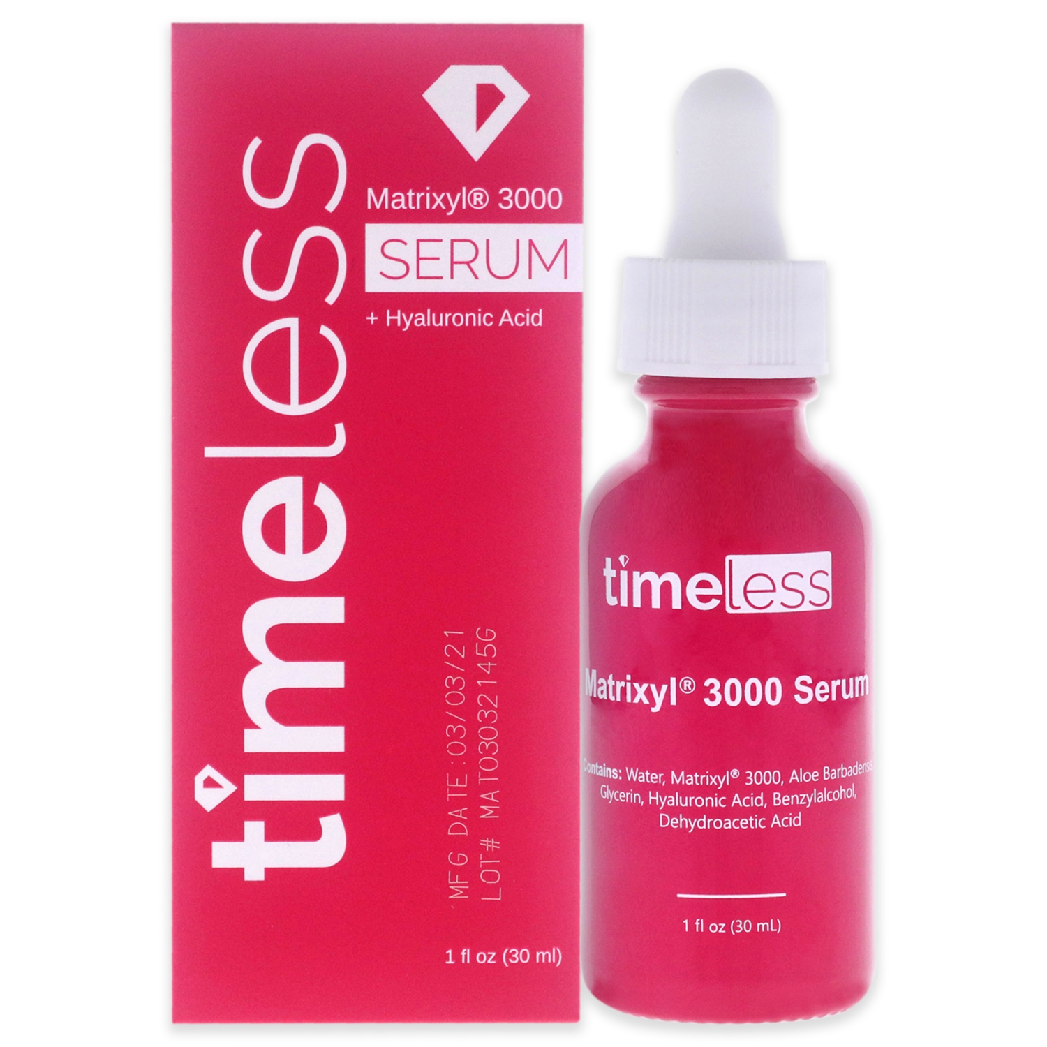 Sérum Matrixyl 3000 par Timeless pour Unisexe - 1 oz de Sérum