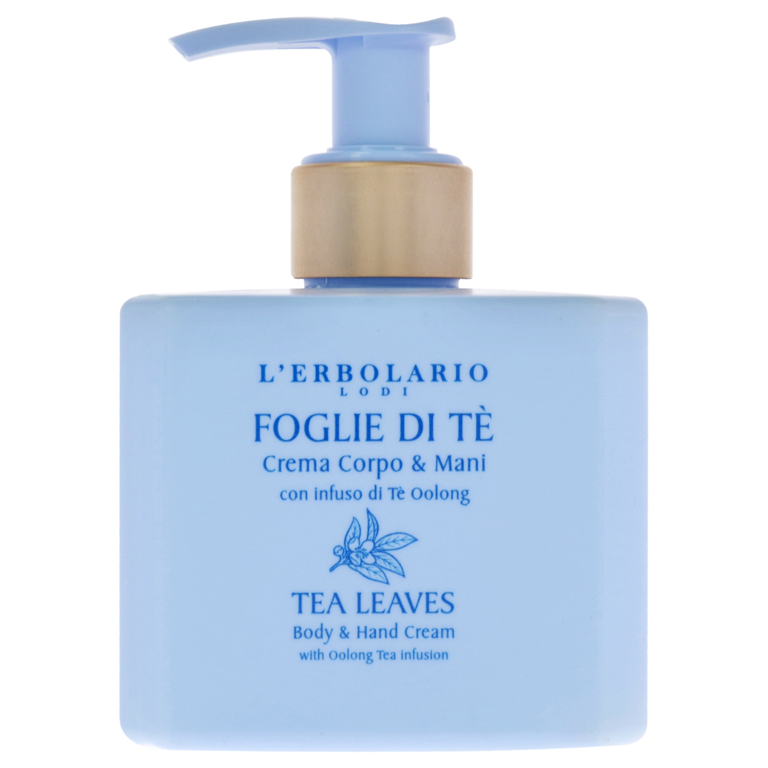 Body and Hand Cream - Tea Leaves by Lerbolario for Unisex - 8.4 oz Cream