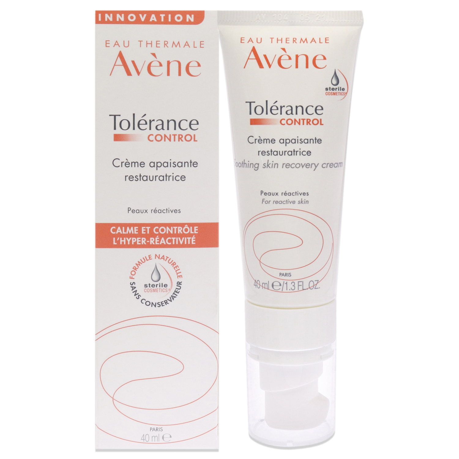 Tolerance Control Soothing Skin Recovery Cream by Avene for Women - 1.3 oz Cream