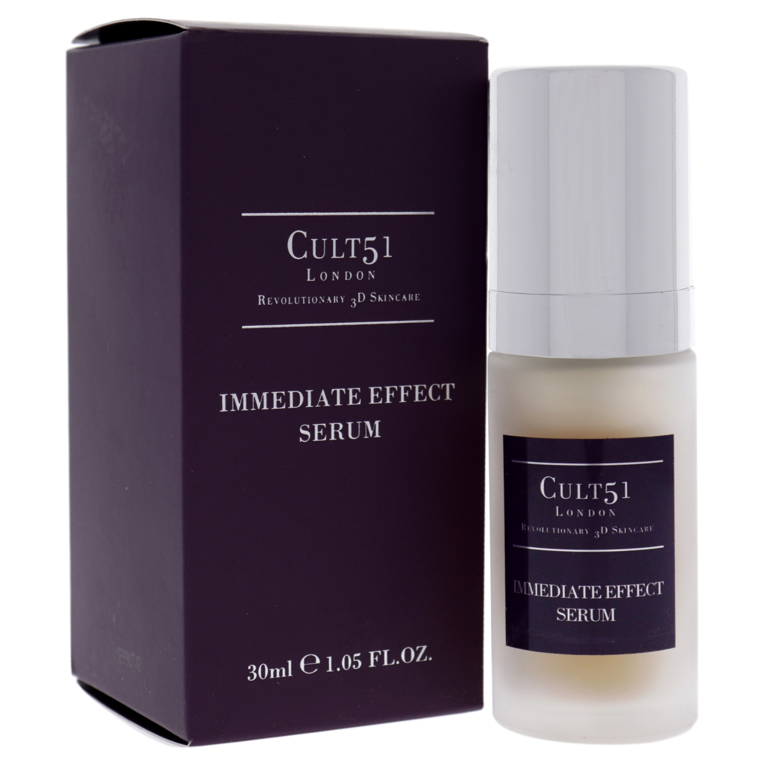 Sérum Immediate Effects par Cult51 pour Unisexe - 1,05 oz de Sérum