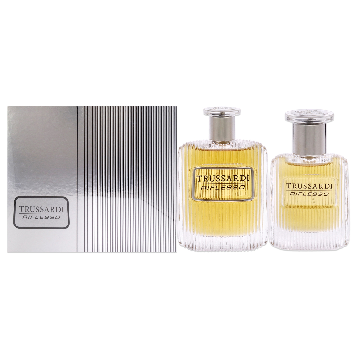 Trussardi Riflesso par Trussardi pour Homme - 2 Pc Coffret cadeau 3,4oz de Spray EDT , 1oz de Spray EDT