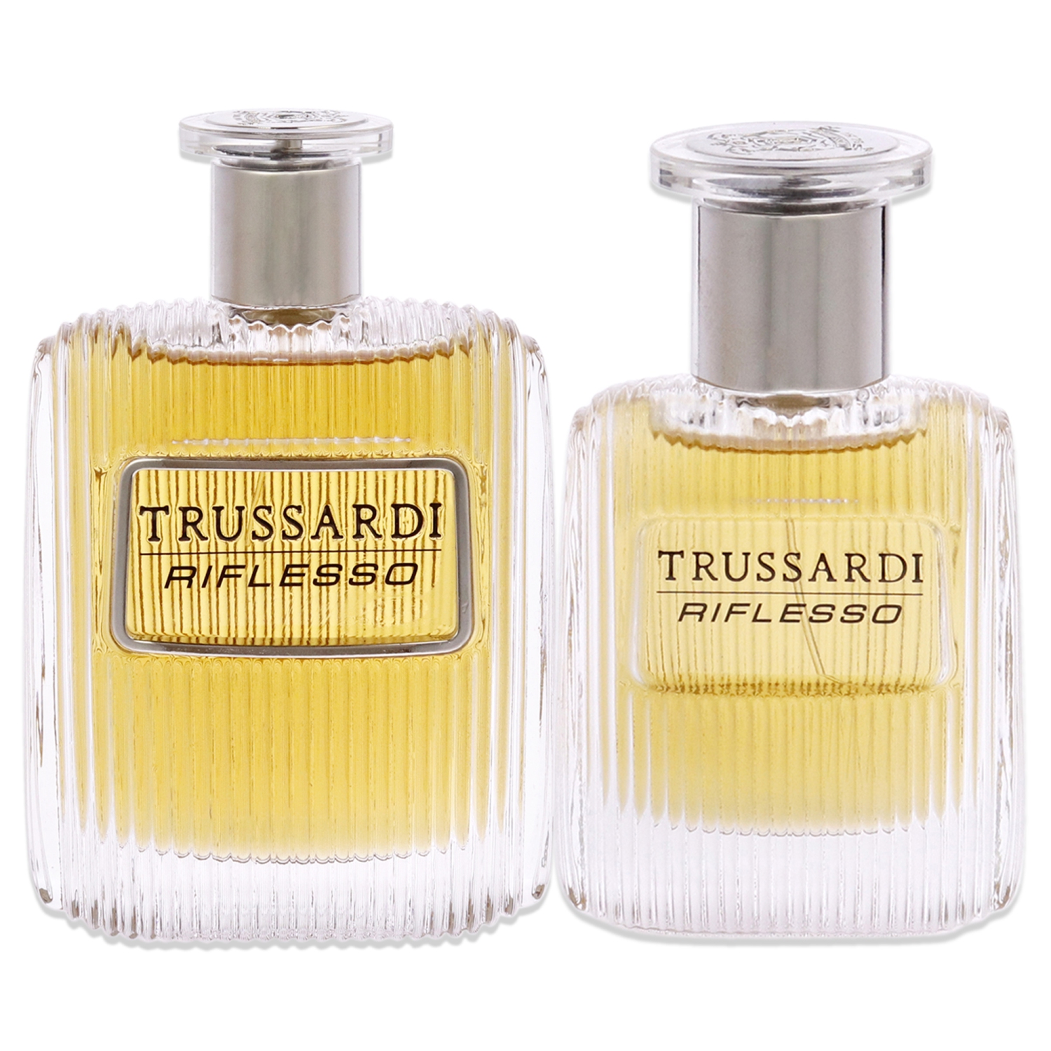 Trussardi Riflesso par Trussardi pour Homme - 2 Pc Coffret cadeau 3,4oz de Spray EDT , 1oz de Spray EDT