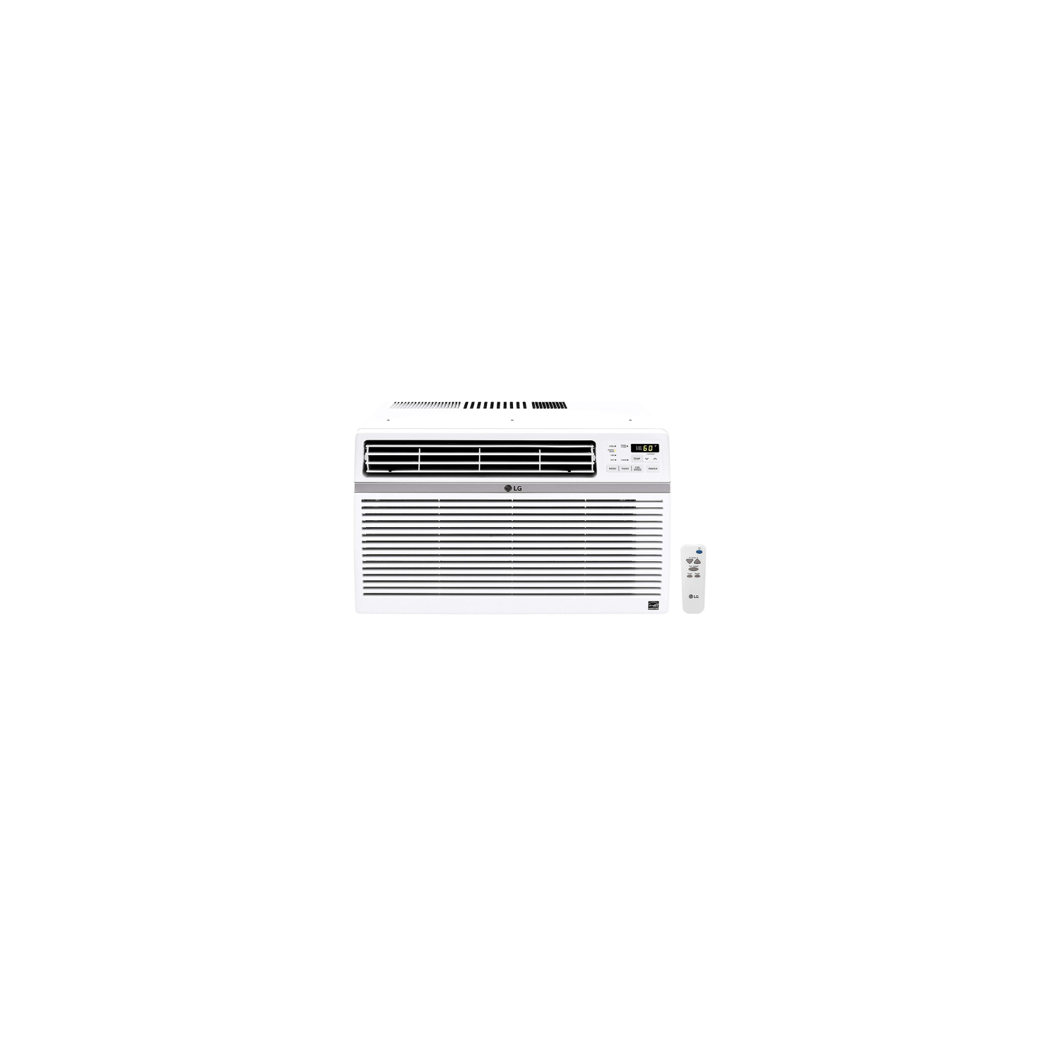 LG 8,000 BTU 115V Window-Mounted AIR Conditioner with Remote Control