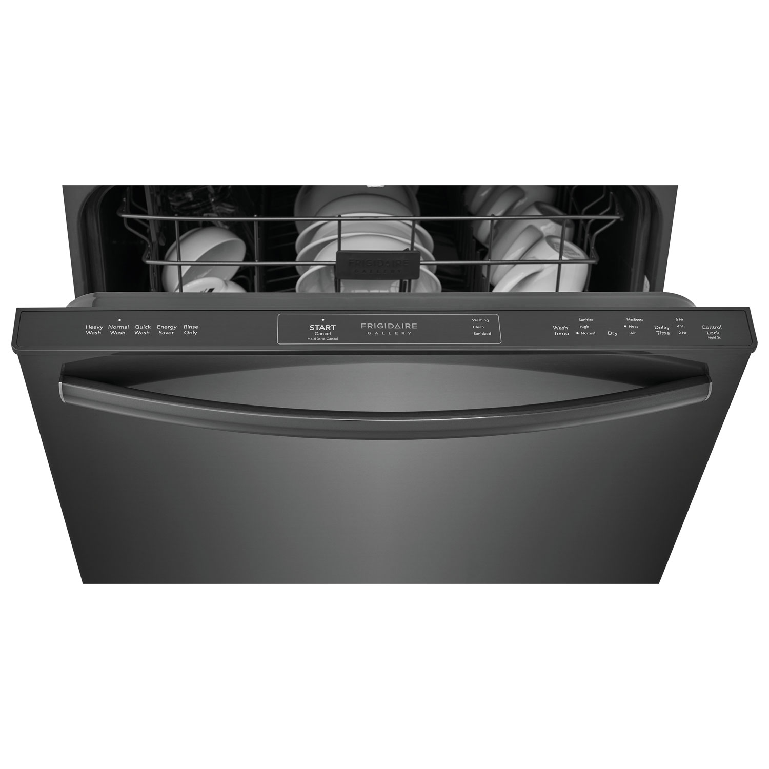 Frigidaire Gallery 24" 52dB Built-In Dishwasher - Black Stainless Steel