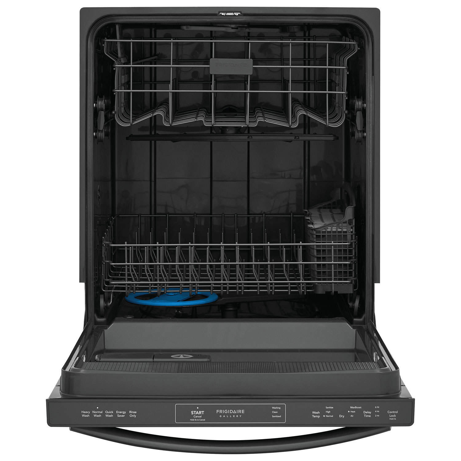 Frigidaire Gallery 24" 52dB Built-In Dishwasher - Black Stainless Steel