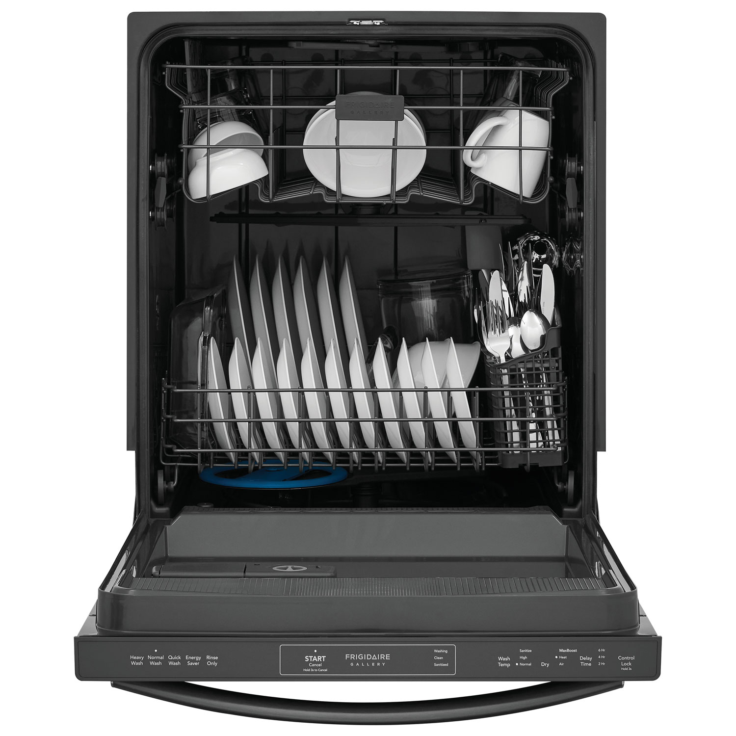 Frigidaire Gallery 24" 52dB Built-In Dishwasher - Black Stainless Steel