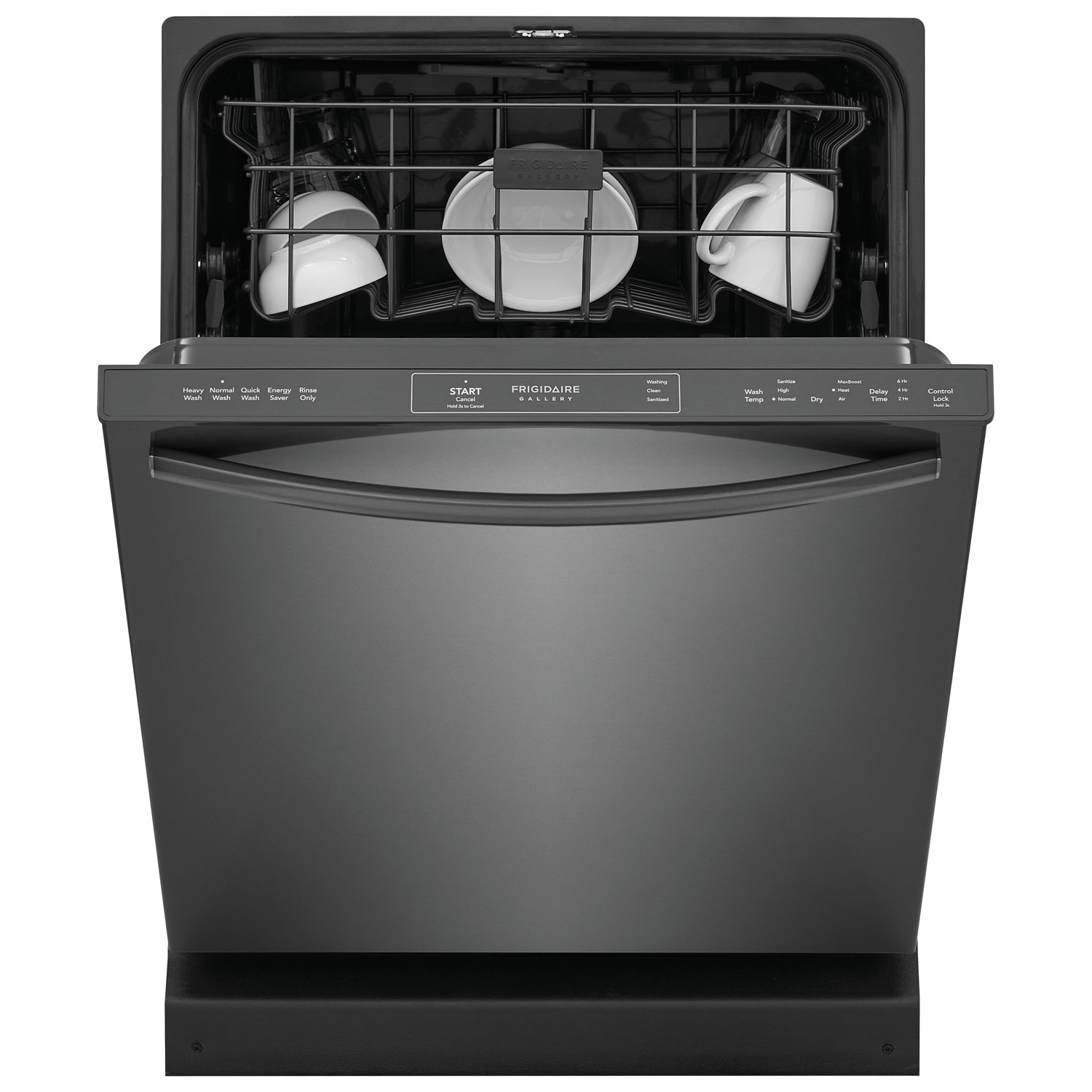 Frigidaire Gallery 24" 52dB Built-In Dishwasher - Black Stainless Steel