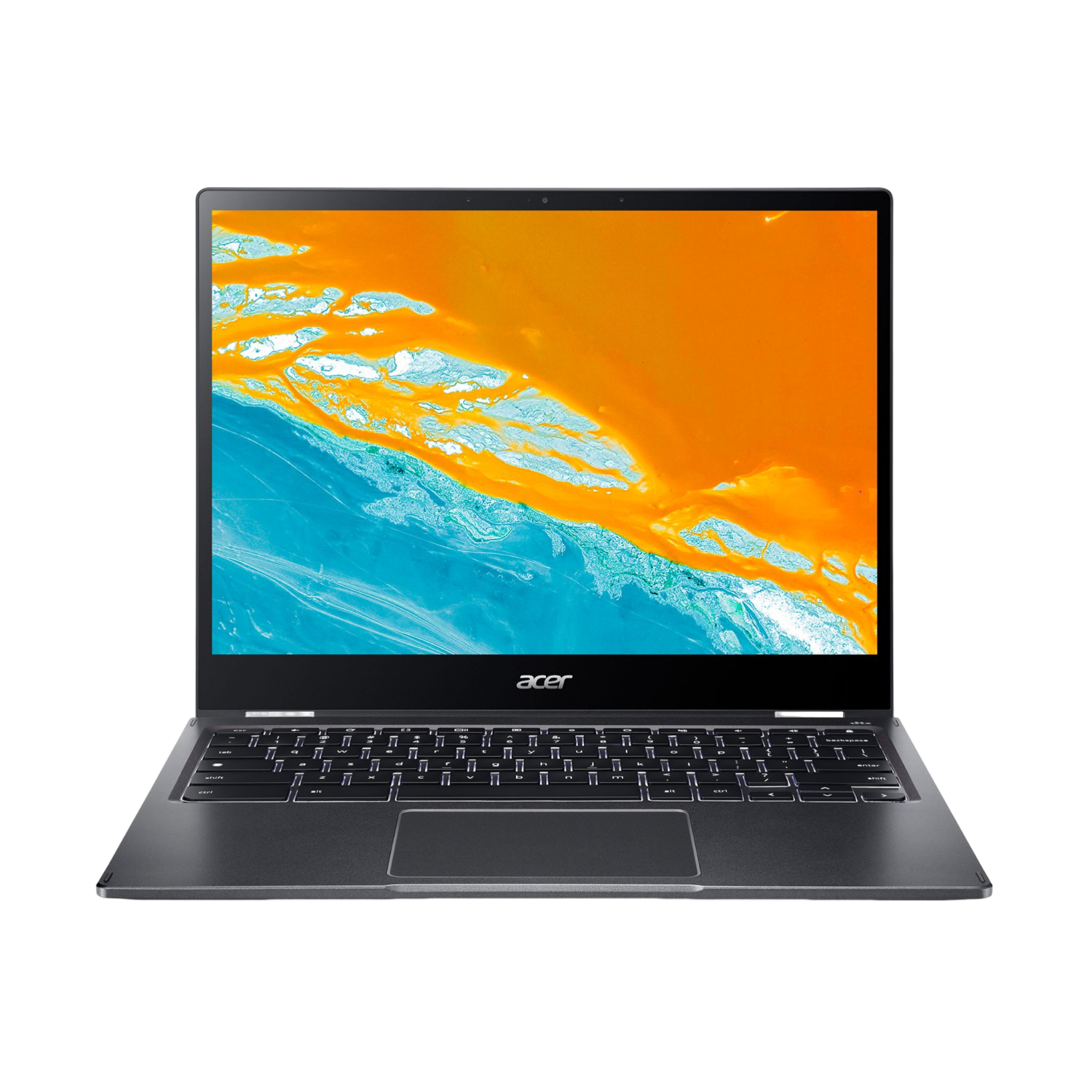 Acer Chromebook Spin 513 (CP513-2H) Chromebook, 13.5" IPS, ARM Cortex A78, 8GB RAM, 128 GB eMMC,ARM Mali-G57 MC5, Chrome OS, Silver, CP513-2H-K2L6