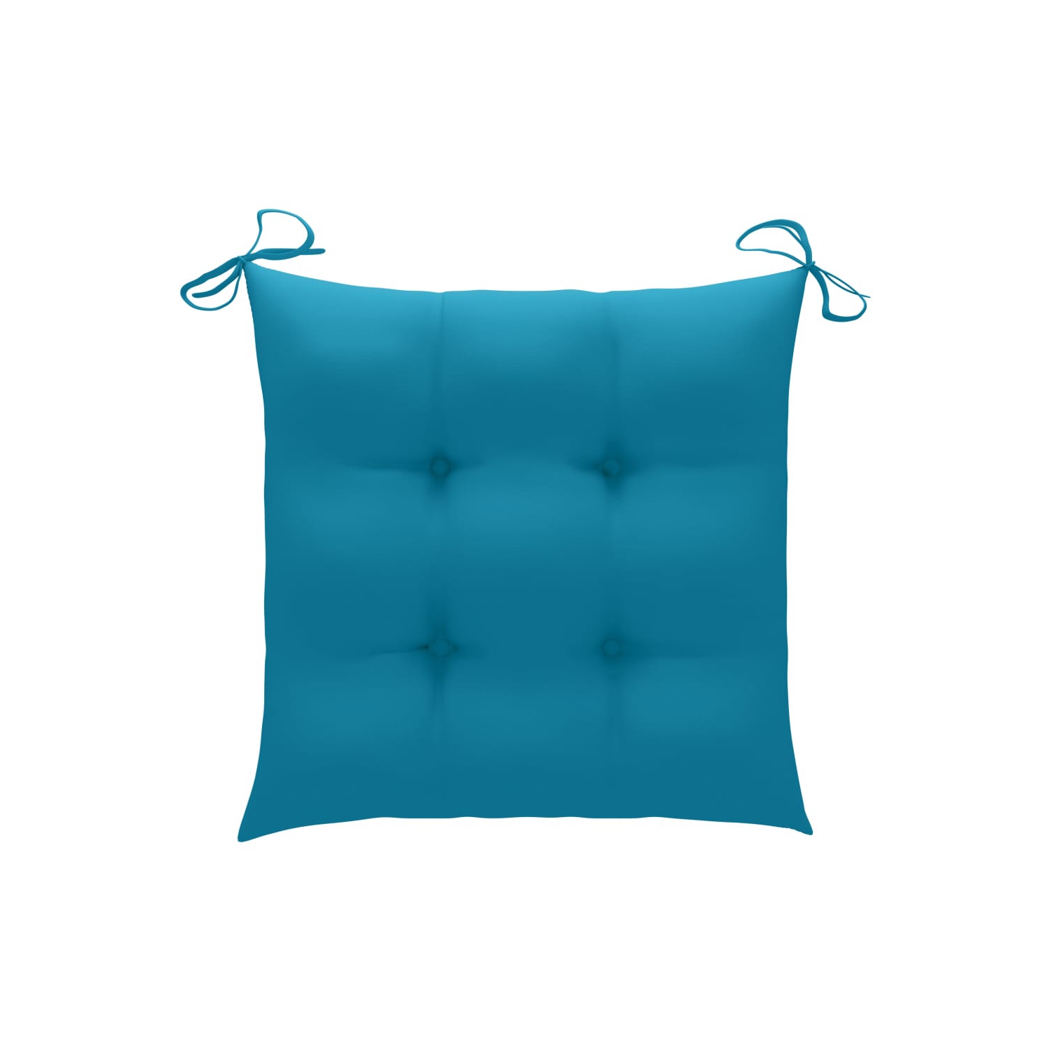 vidaXL Patio Dining Chairs 2 pcs with Cushions Solid Acacia Wood