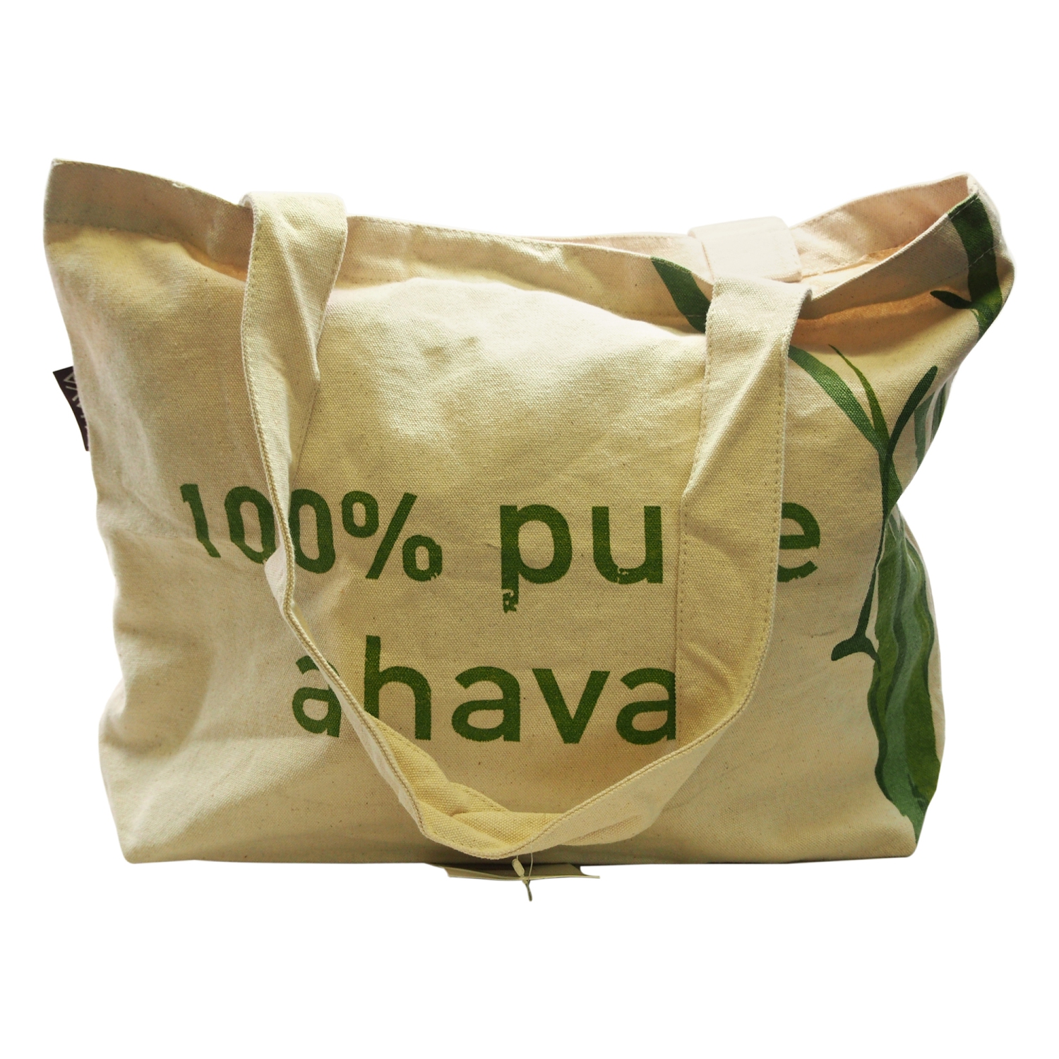 100% Pure Ahava Canvas Tote par Ahava pour Femme - Sac 1 Pc