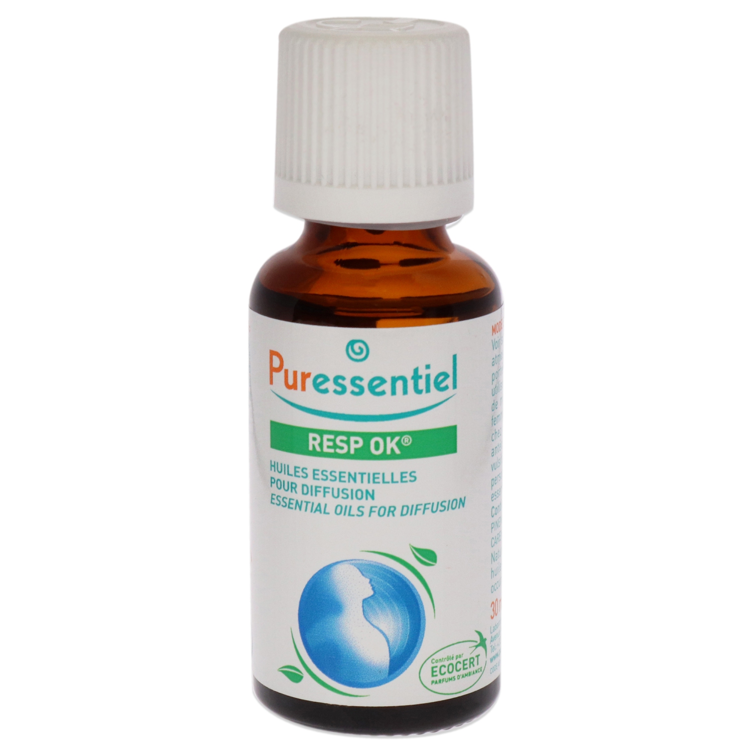 Diffusion Essential Oil - Respiratory Blend by Puressentiel for Unisex - 1.01 oz Oil