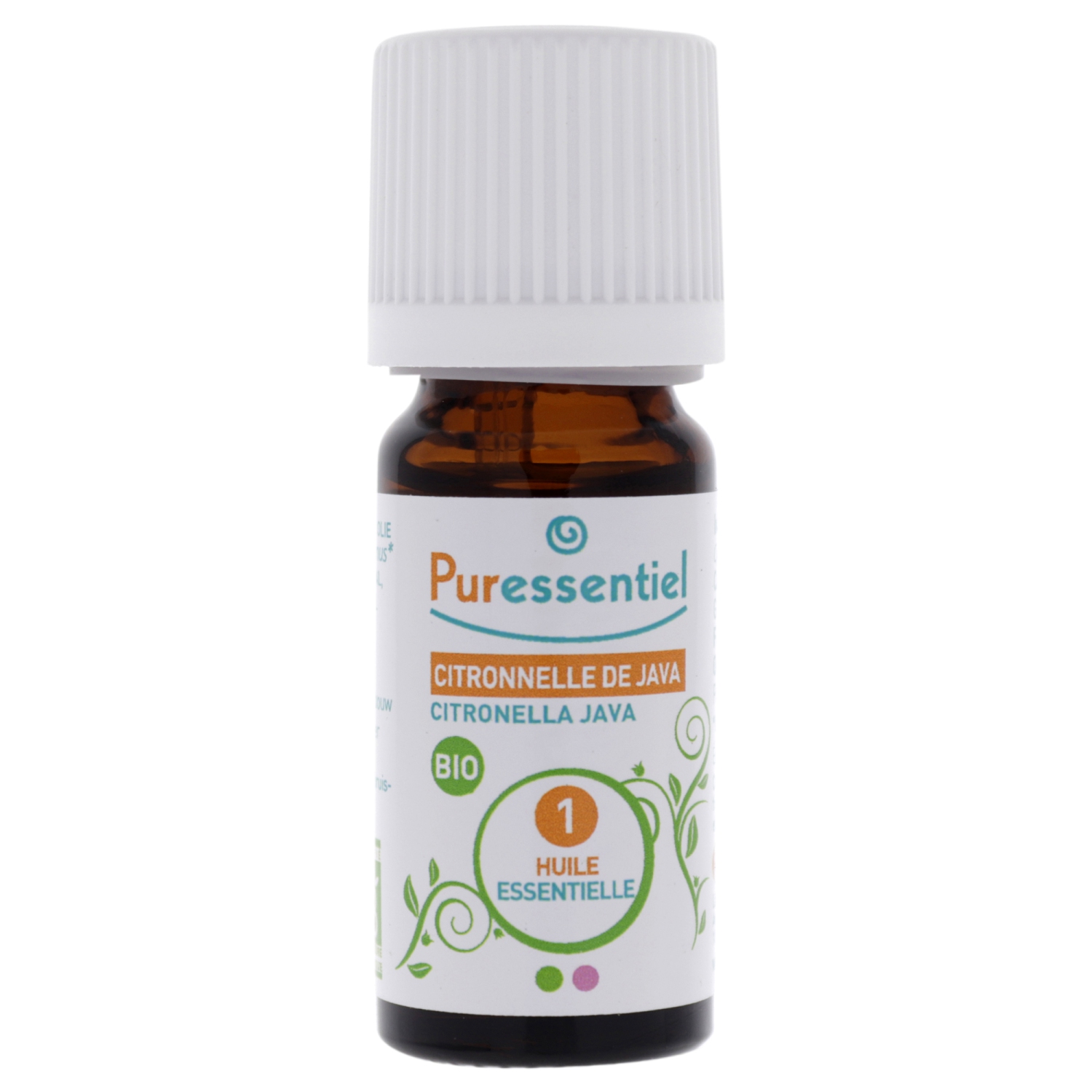 Organic Essential Oil - Citronella Java by Puressentiel for Unisex - 0.3 oz Oil