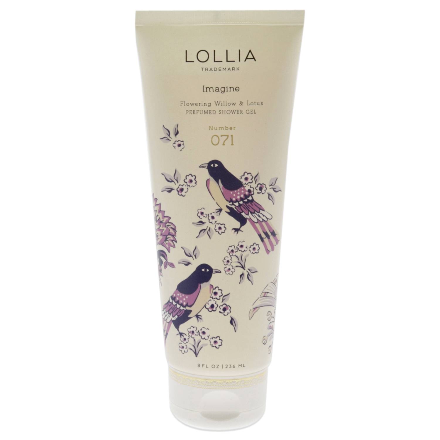 Imagine Perfumed Shower Gel by Lollia for Unisex - 8 oz Shower Gel