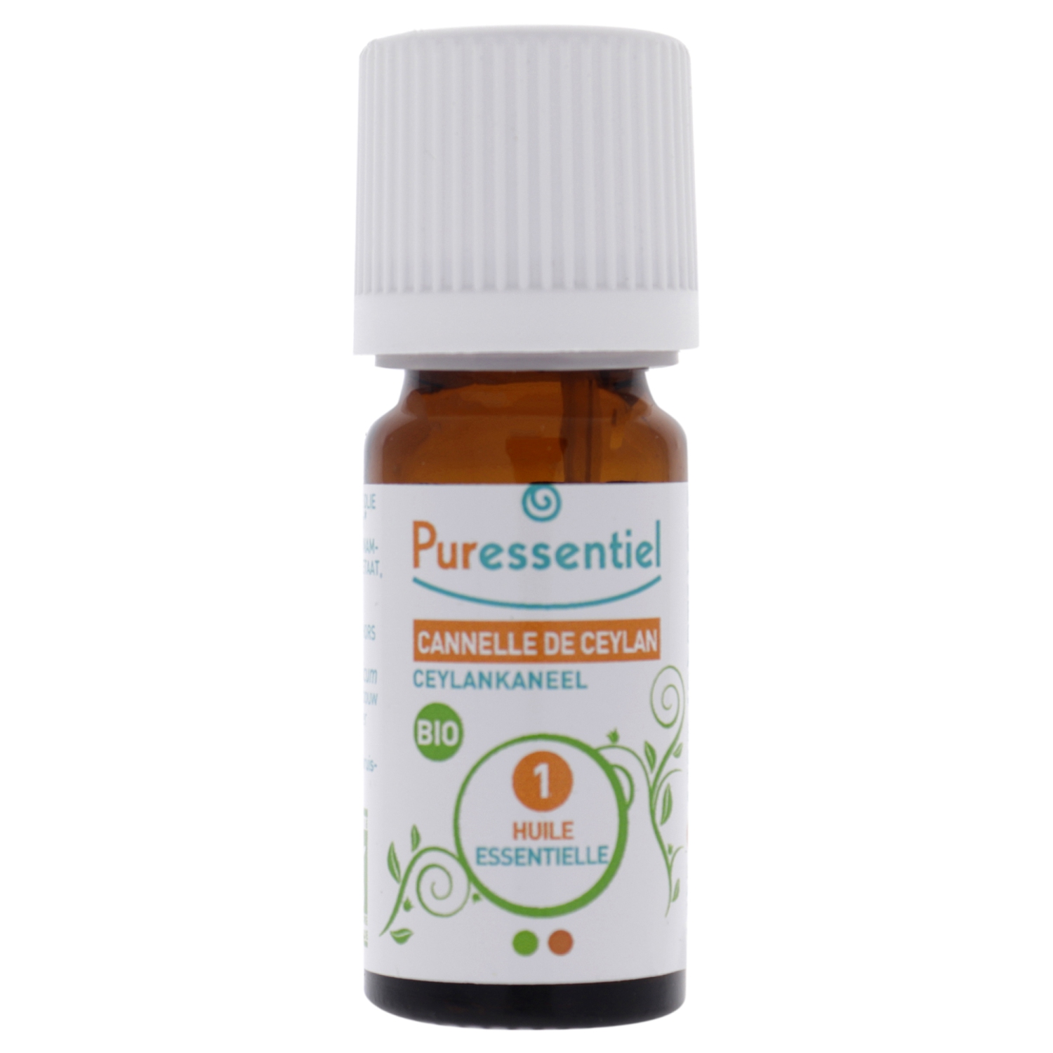 Organic Essential Oil - Cinnamon Ceylan by Puressentiel for Unisex - 0.17 oz Oil
