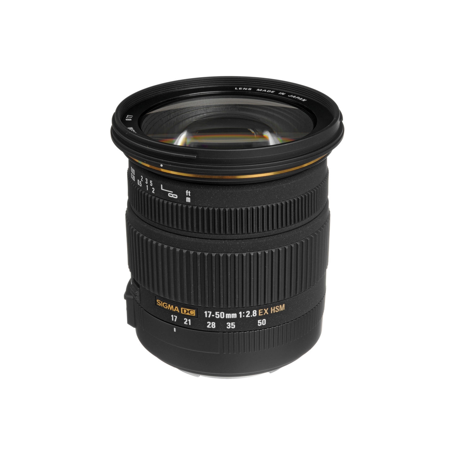 Sigma 17-50mm f/2.8 EX DC OS HSM Lens for Canon EF Bundle