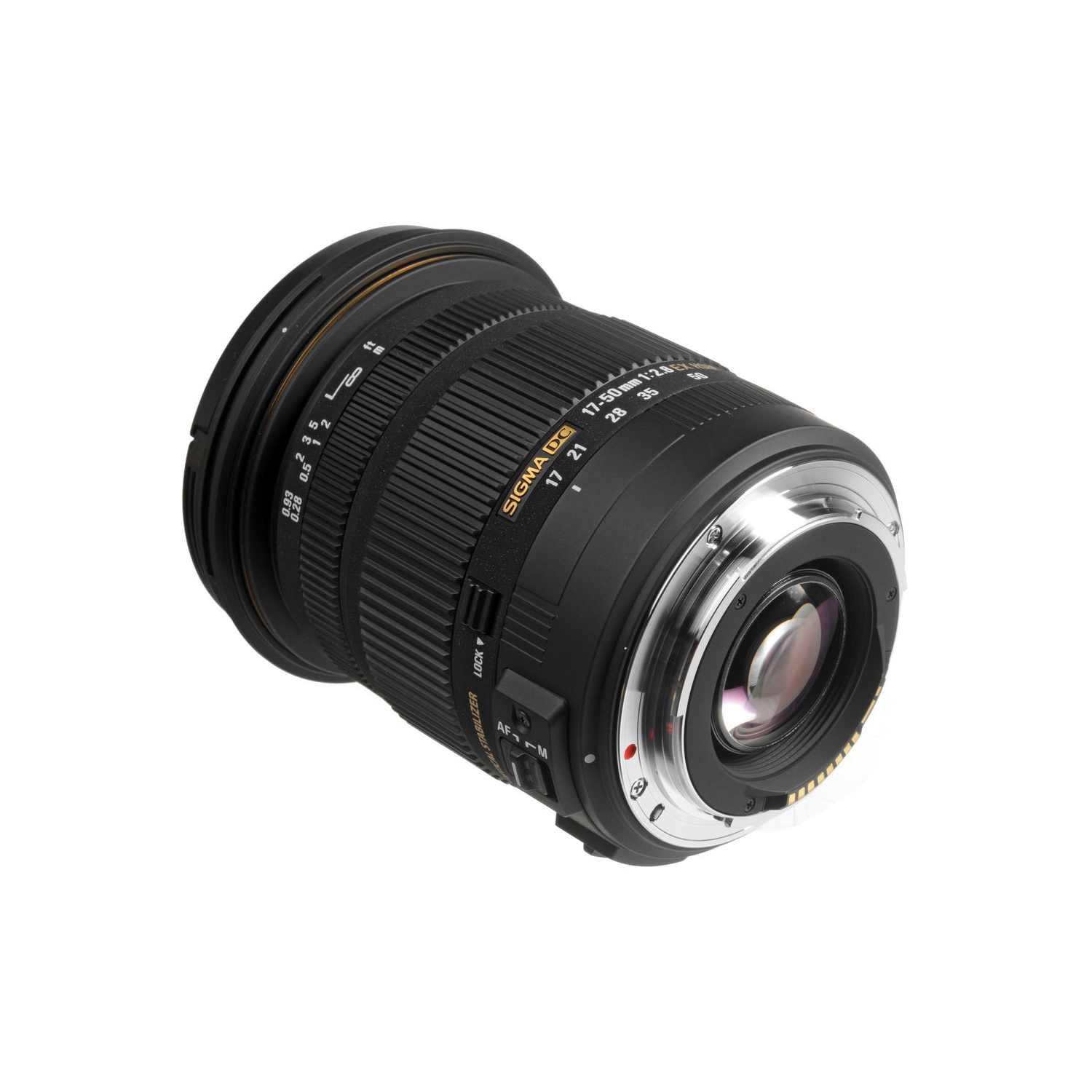 Sigma 17-50mm f/2.8 EX DC OS HSM Lens for Canon EF Bundle