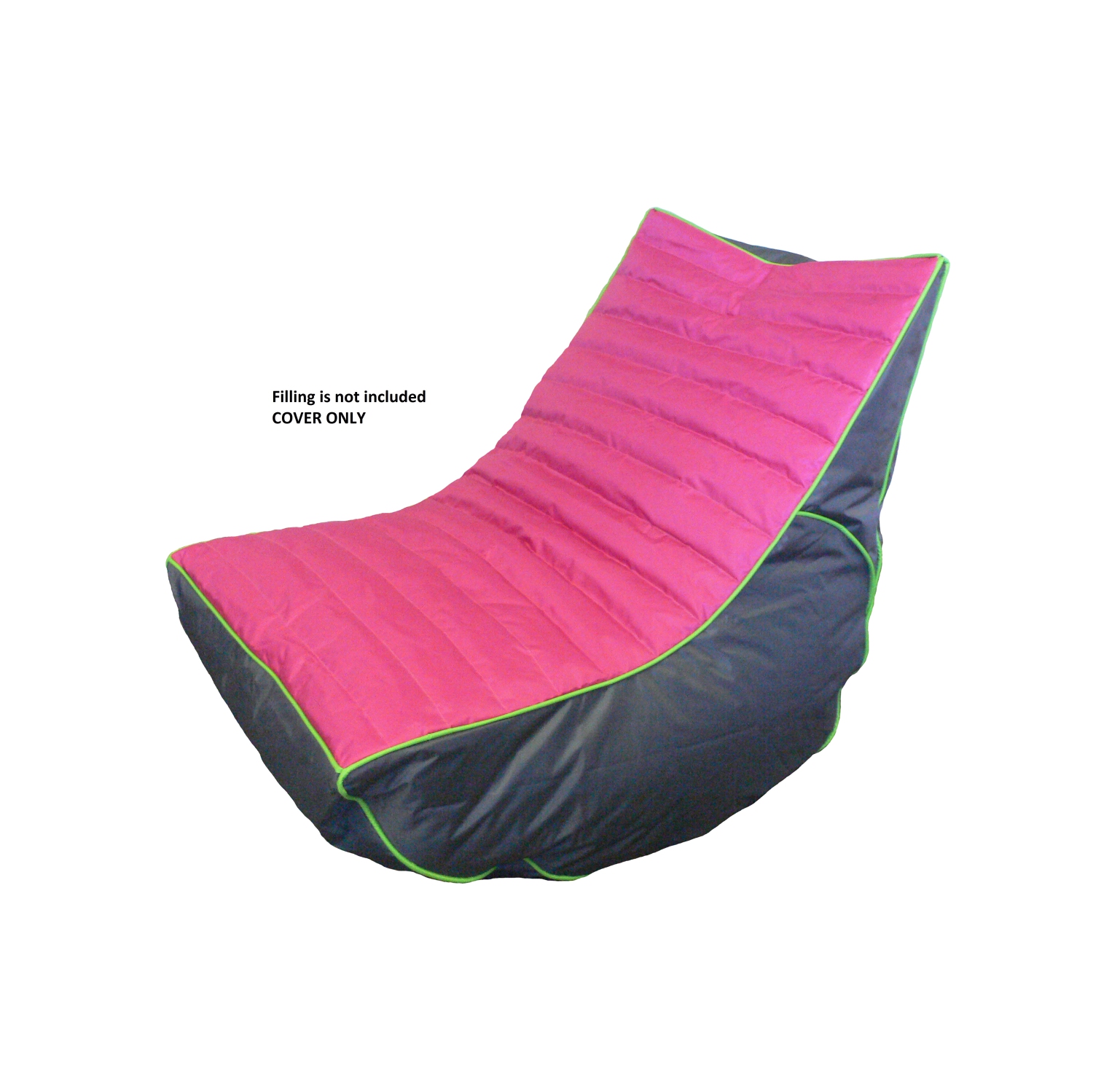 Boscoman - Jumbo Gaming Beanbag Lounger - Rose/Anthracite COVER ONLY - 96018710