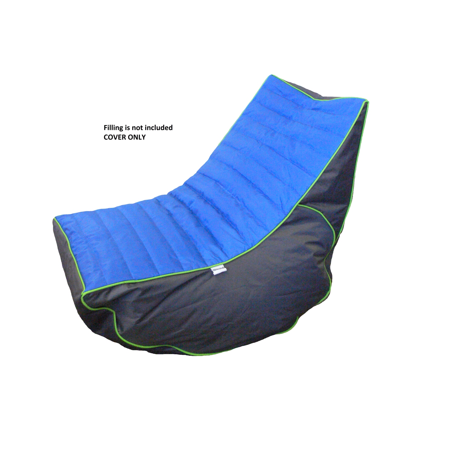 Boscoman - Jumbo Gaming Beanbag Lounger - Blue/Anthracite COVER ONLY - 96018709