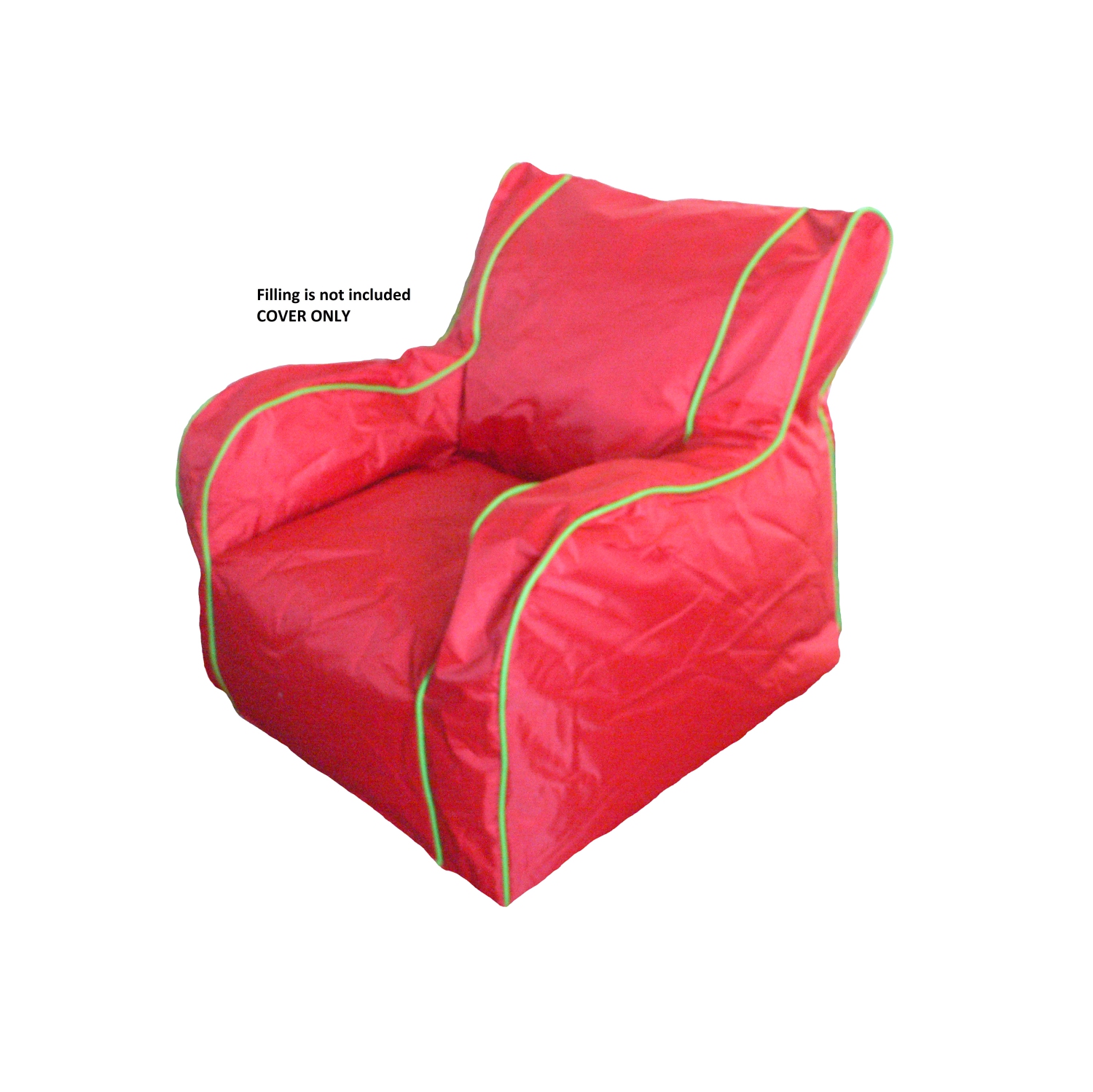 Boscoman - Adult Beanbag Chair - Red COVER ONLY - 96016707