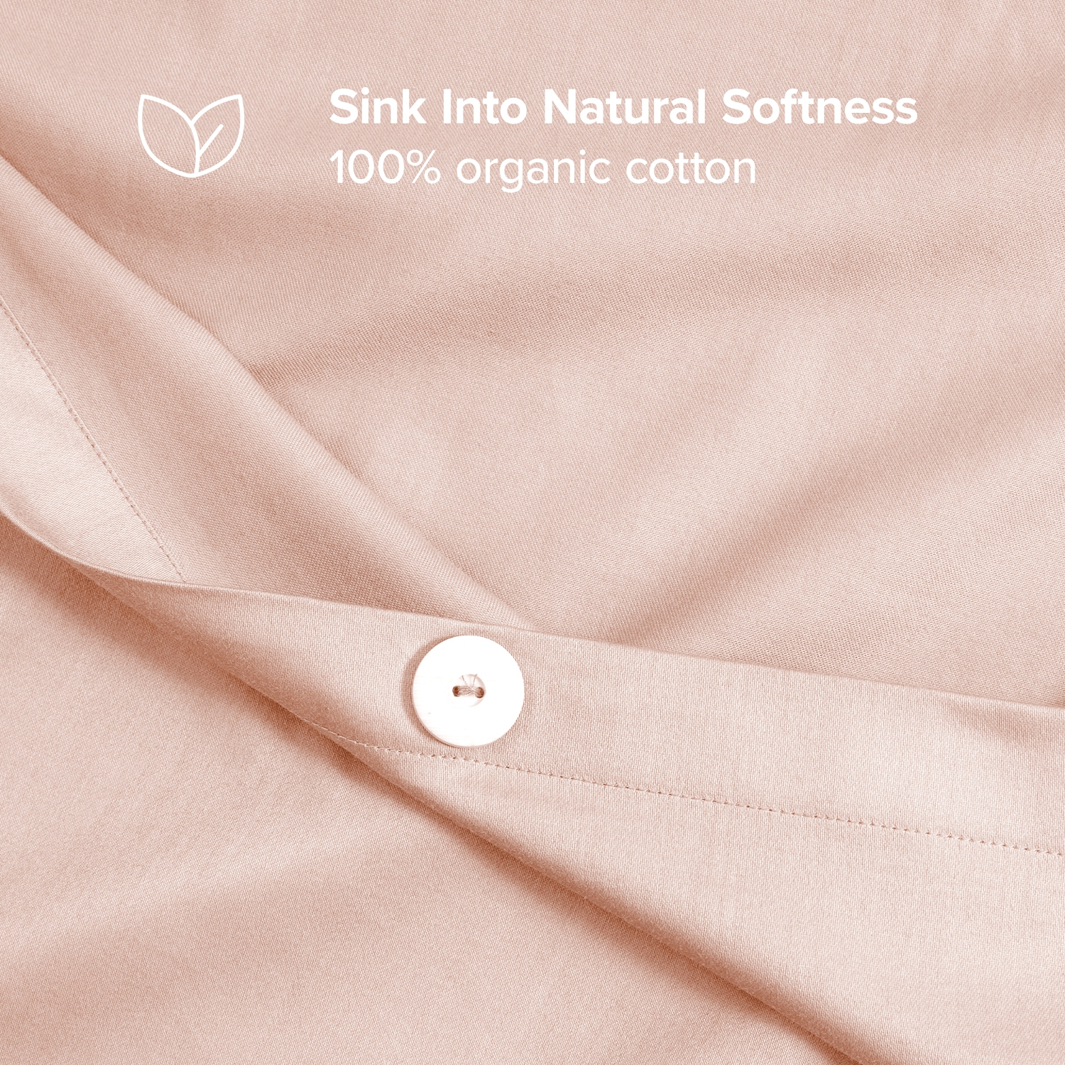 Bare Home 100% Organic Cotton Duvet Cover Set - Smooth Sateen Weave - Warm & Luxurious - Eco-friendly