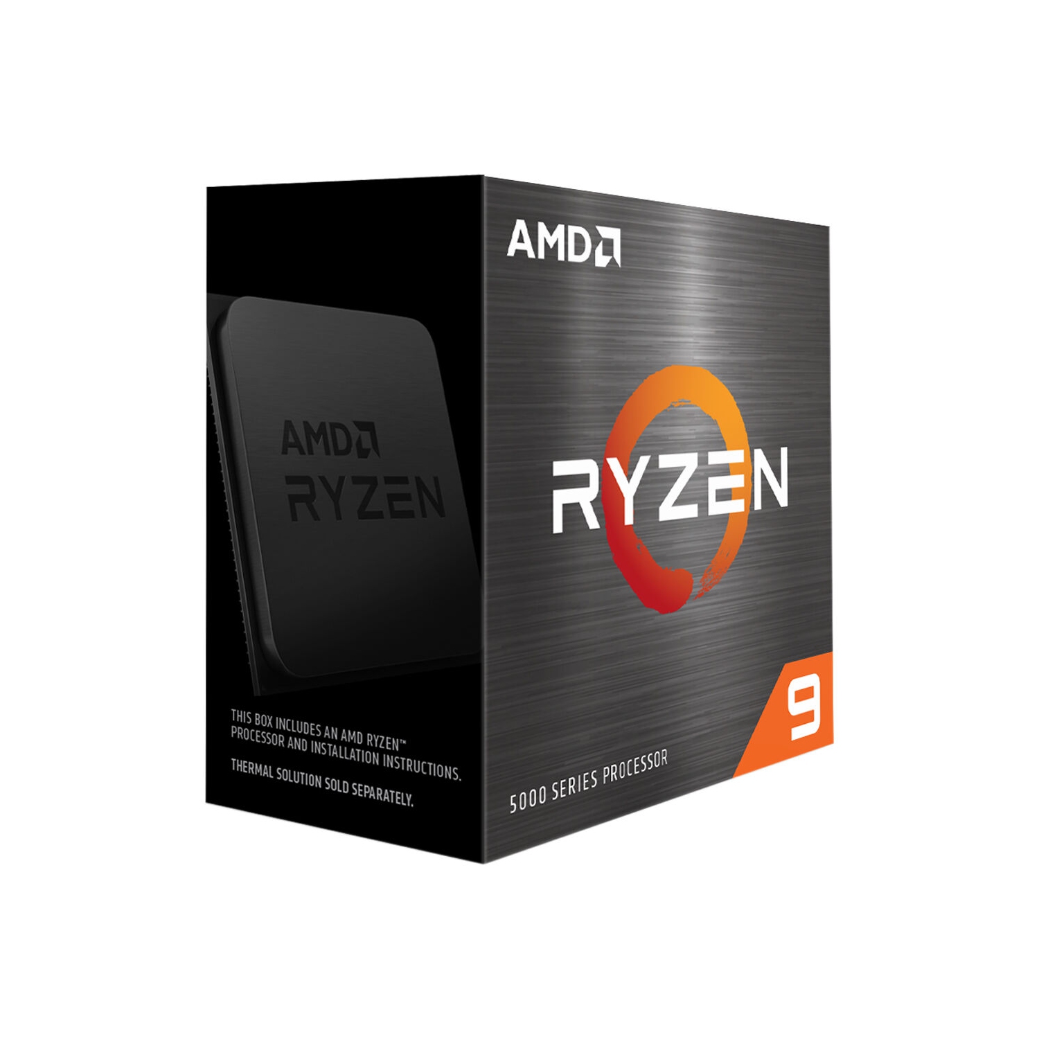 AMD Ryzen 9 5900X 12-core, 24-Thread Unlocked Desktop Processor Tray Packaging (100-100000061WOF)