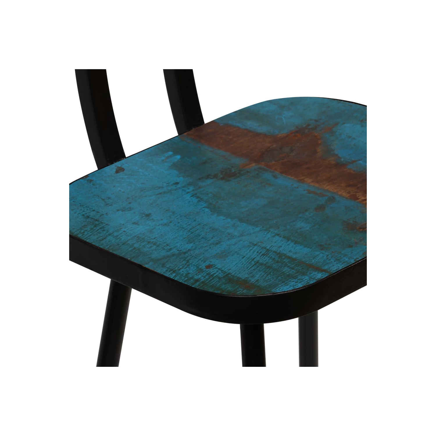 vidaXL Bar Chairs 4 pcs Solid Reclaimed Wood