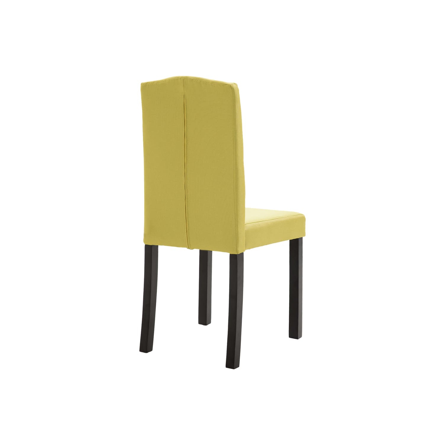 vidaXL Dining Chairs 2 pcs Green Fabric