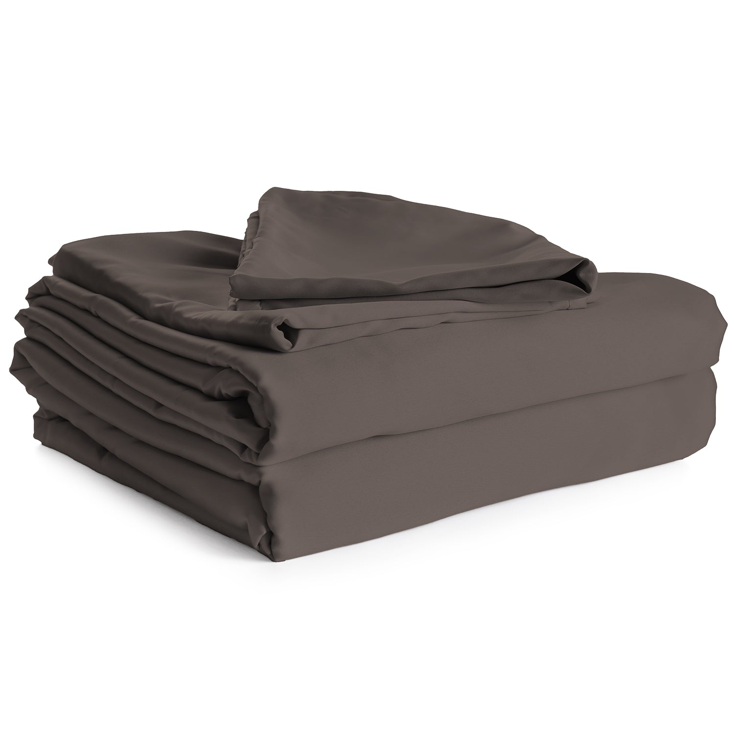 Cotton House - 100% Cotton Sheet Set, 450 Thread Count, Queen Size, Charcoal