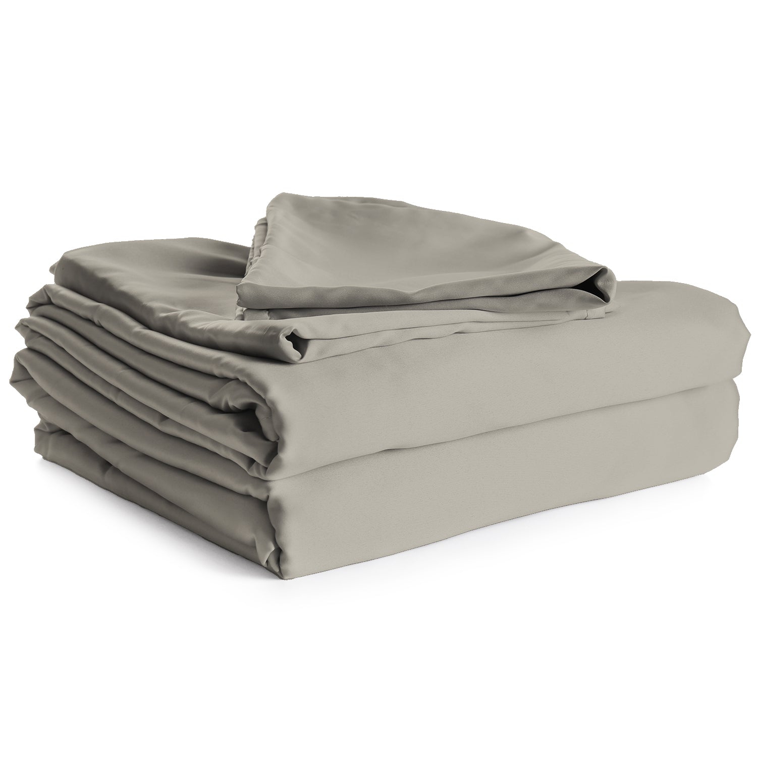 Cotton House - 100% Cotton Sheet Set, 450 Thread Count, King Size, Grey