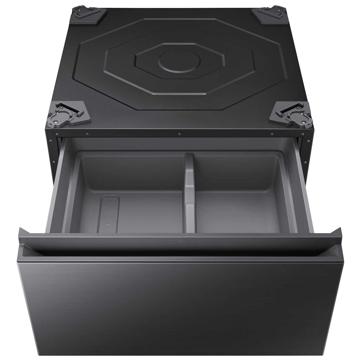 Socle de lavage de 27 po BESPOKE de Samsung - Acier inoxydable noir