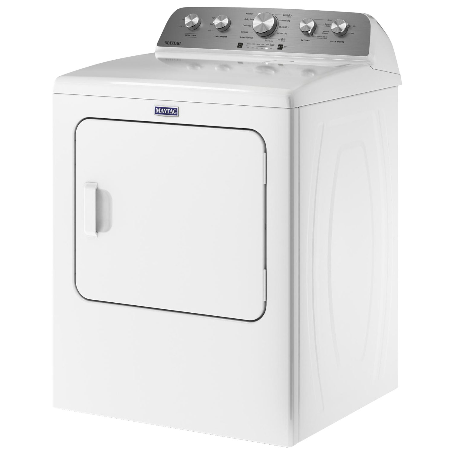 Sécheuse électrique à vapeur de 7,0 pi³ de Maytag - Blanc