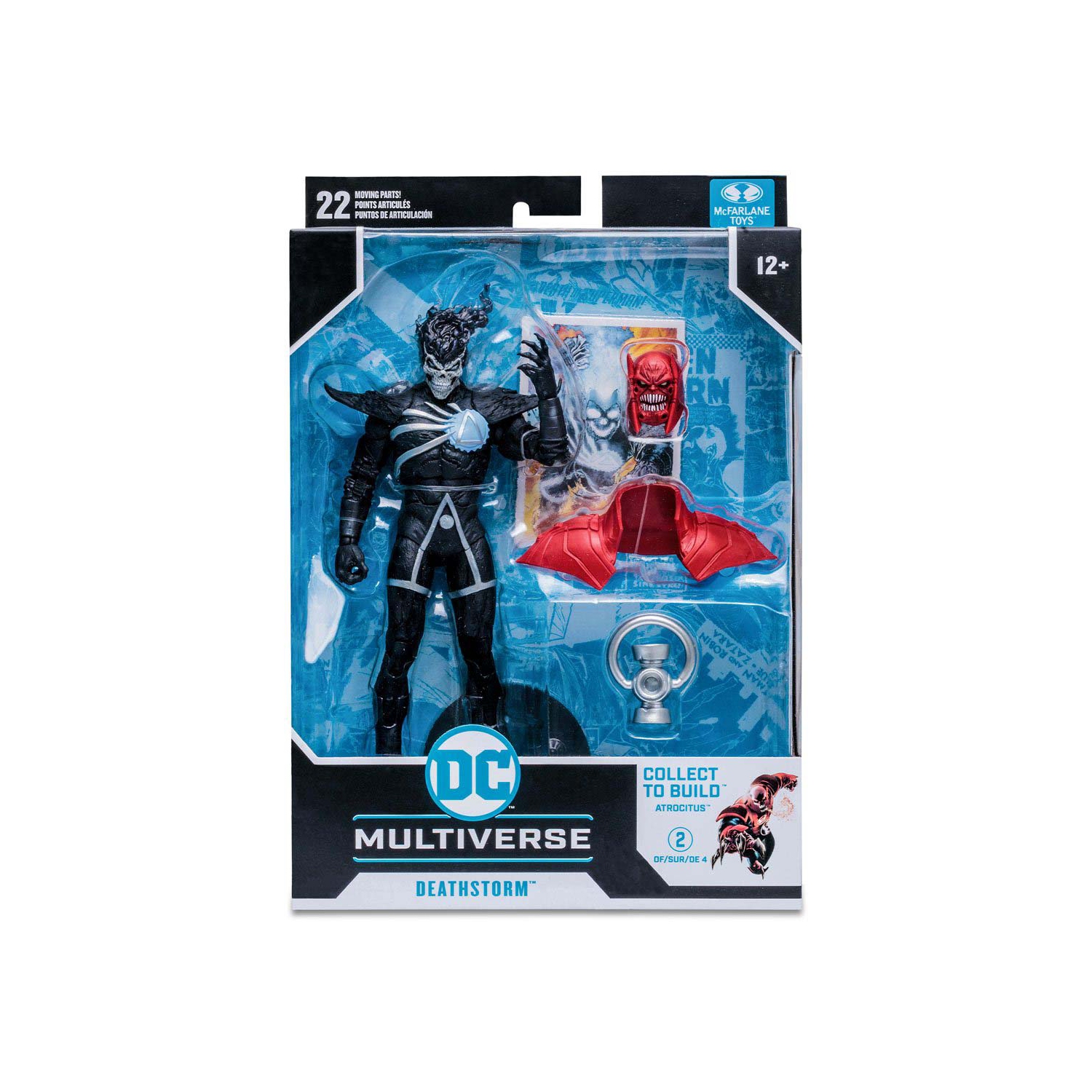 DC Multiverse Comic 7 Inch Action Figure Blackest Night BAF Atrocitus - Deathstorm
