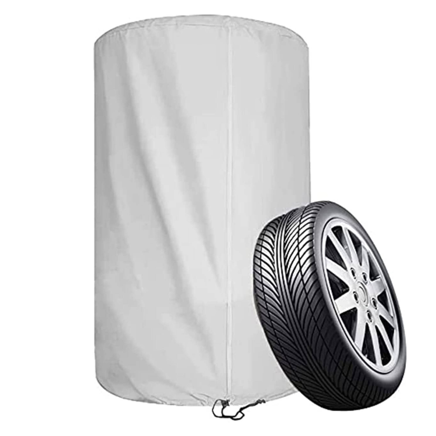 Tire Storage Cover, Seasonal Tire Cover Waterproof Tire Storage Bag for Spare Tire Jeep,Trailer,RV,SUV,Truck