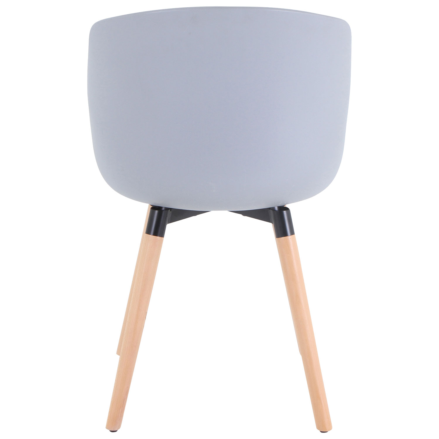 TygerClaw Plastic Accent Chair - Grey