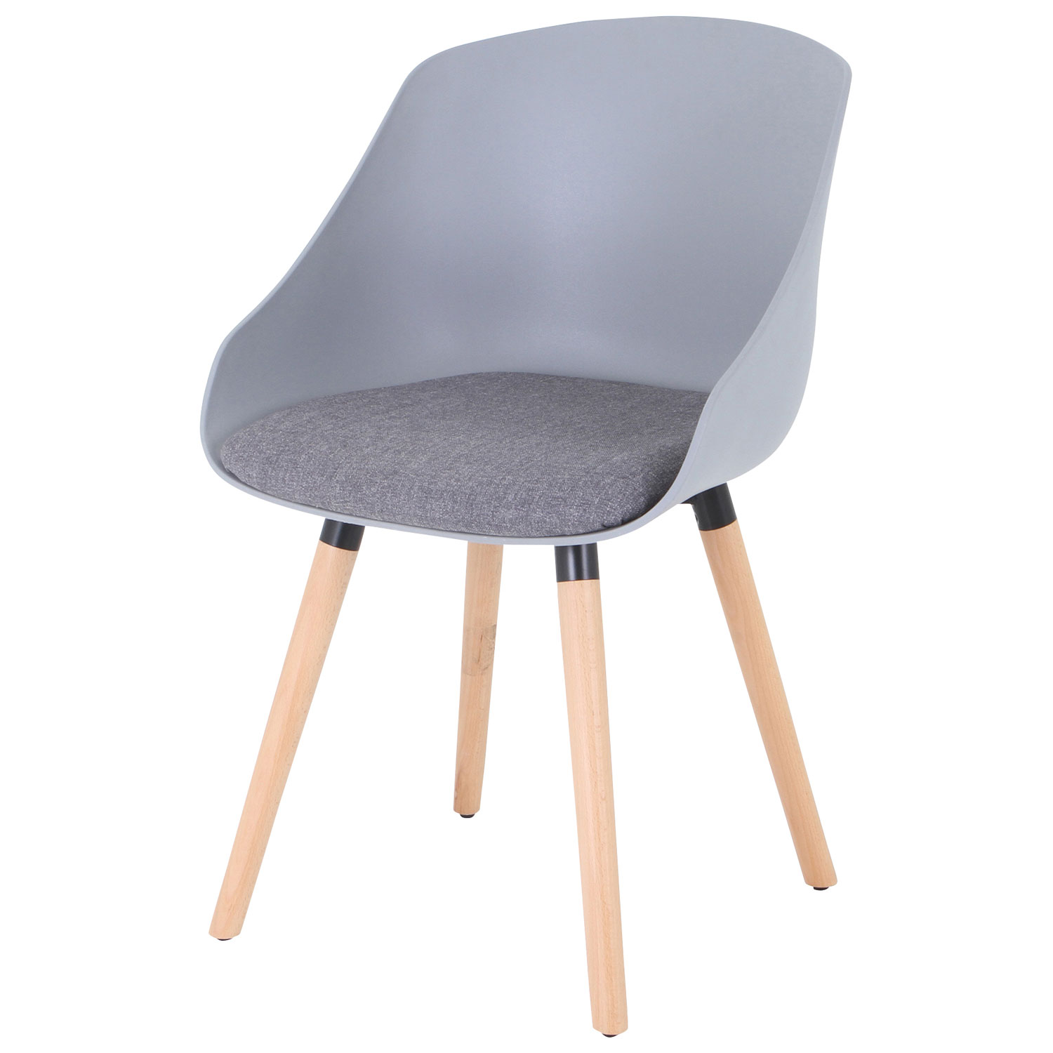 TygerClaw Plastic Accent Chair - Grey