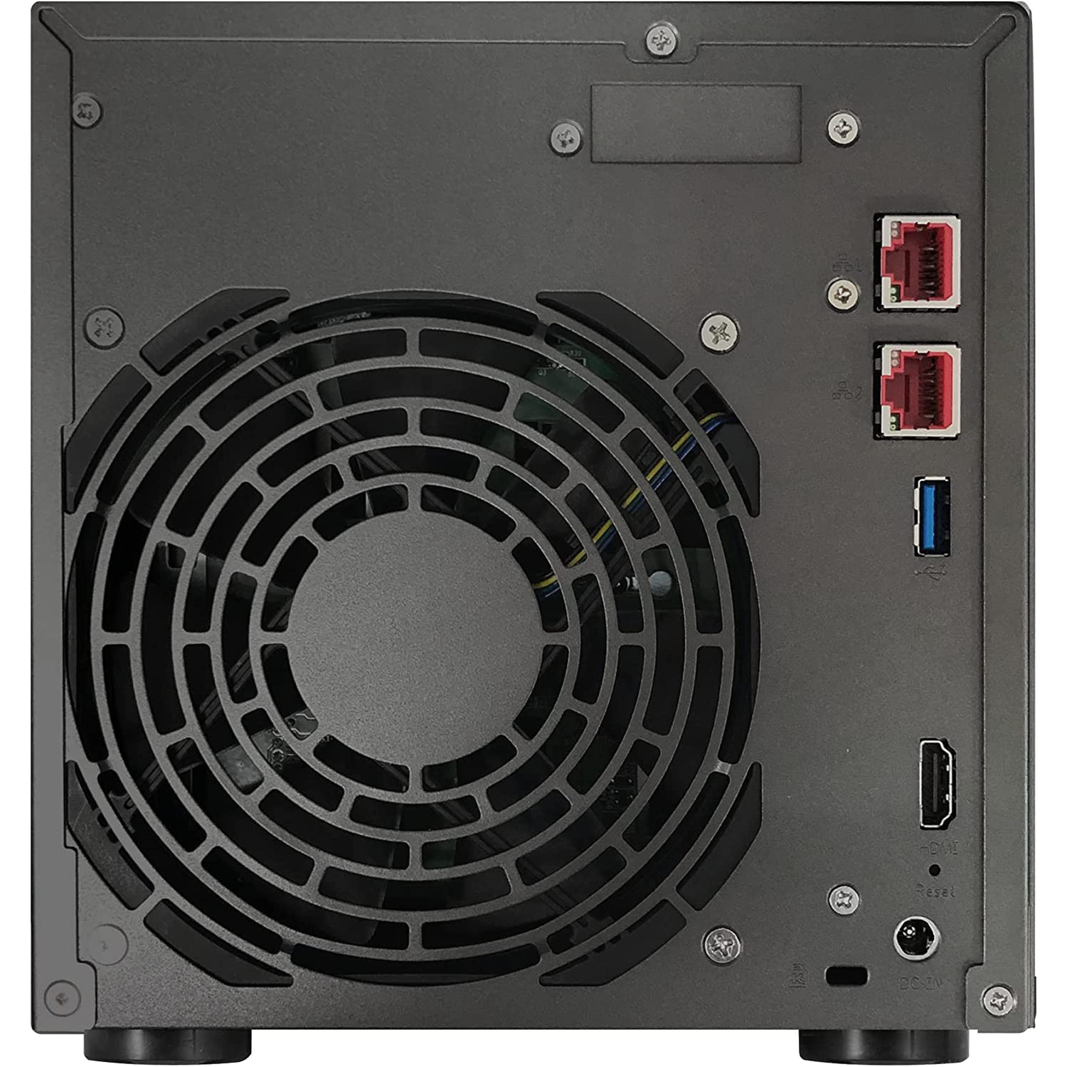 Asustor Lockerstor 4 Gen2 AS6704T | 4 Bay NAS, Quad Core 2.0GHz CPU, 4 M.2 PCIe 3.0 SSD Slots, 2 2.5GbE Ports, 4GB RAM DDR4, Rapid Storage for