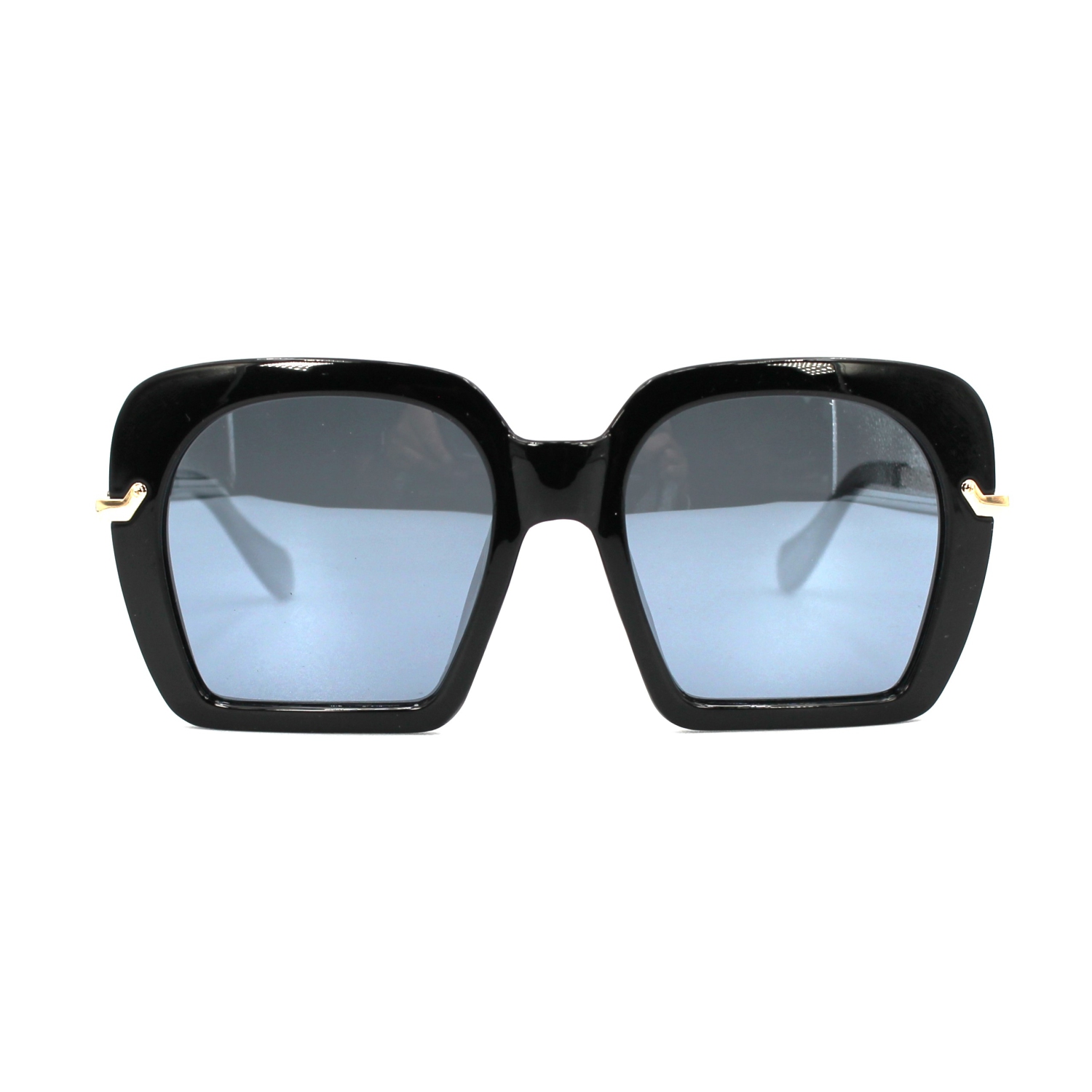 Ottika Sunglasses - UV Protection | Model PS0004 | Black - Mirror