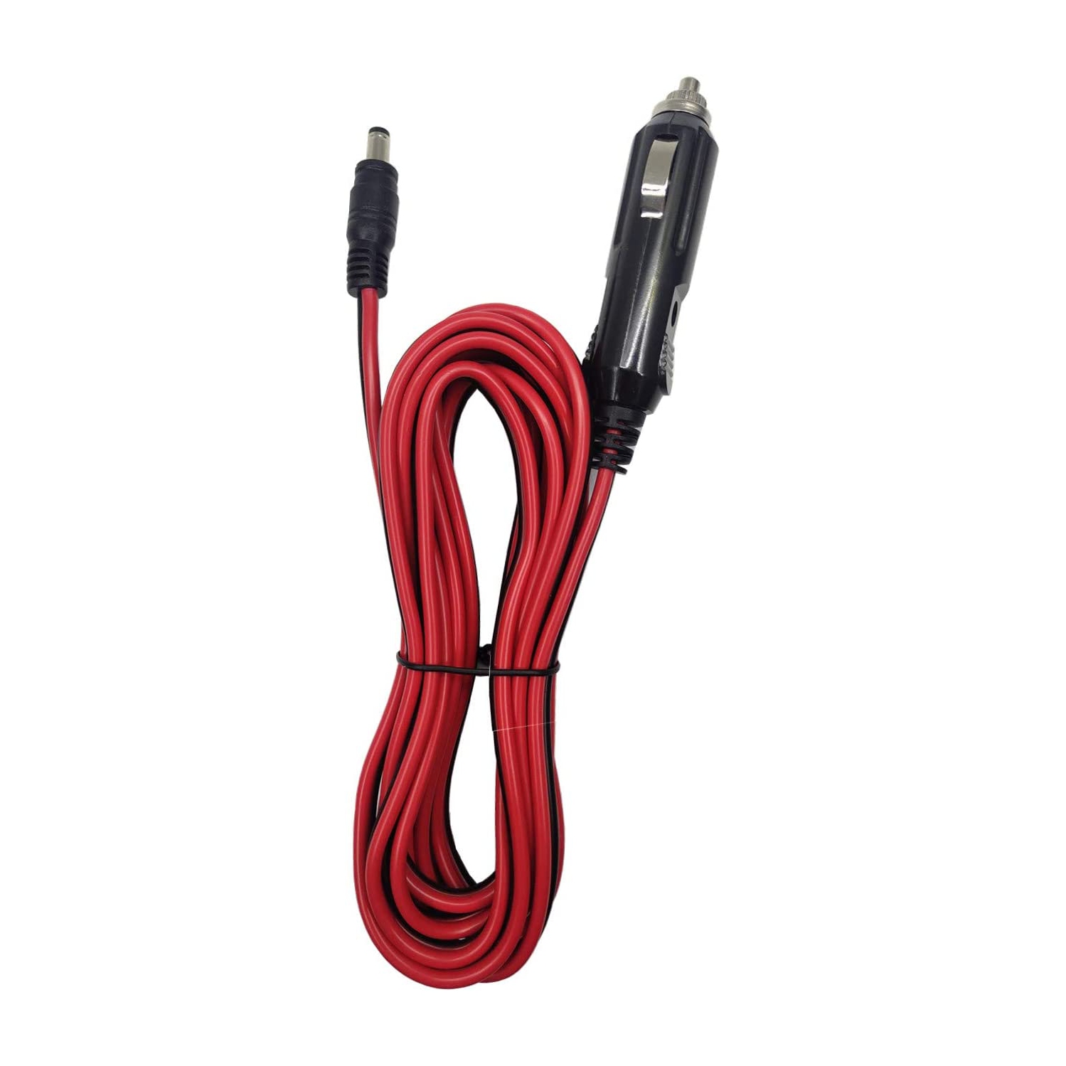 AEISVIK DC Car Charger Cable - 12-24V DC Car Charger Auto Power Supply Cord Cigarette Lighter Male Plug to DC 5.5mm x 2.1mm Connector Extension Cord