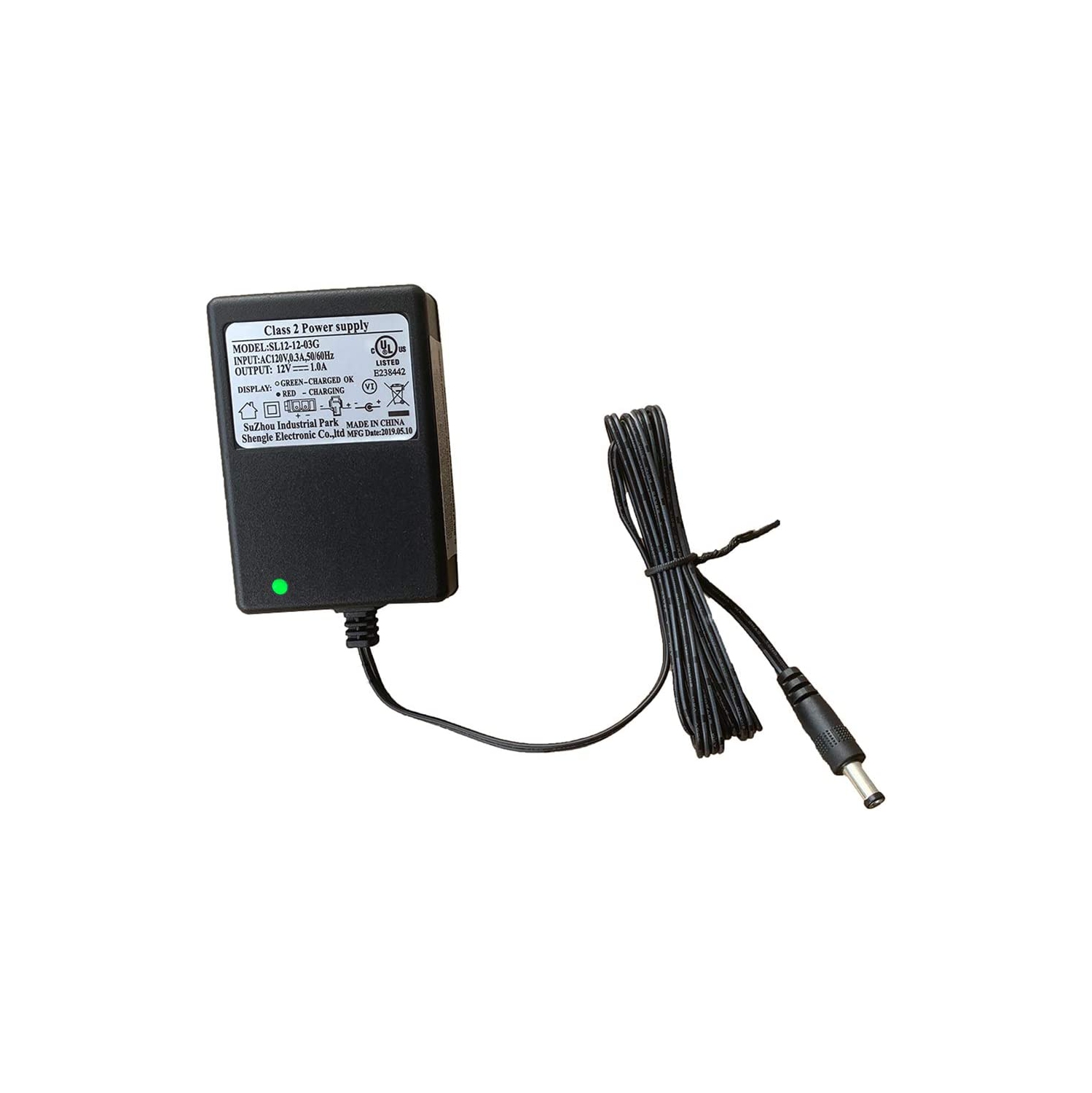 12V1.0A Kids Ride On Car Charger,12 Volt Battery Charger for Kid Trax Dynacraft Wrangler SUV Ride-Ons Accessories