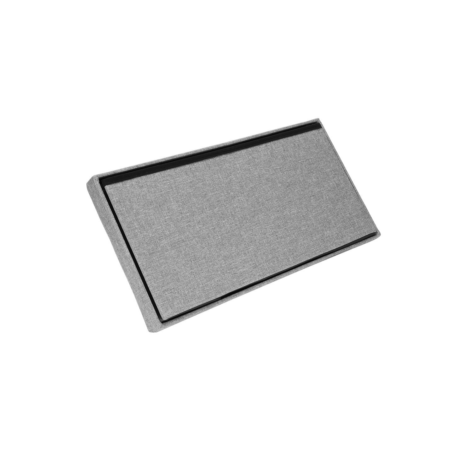 Pouf de rangement pliant de 30 po, coffre de rangement/repose-pieds/siège rembourré, organisateur de rangement en polyester lin