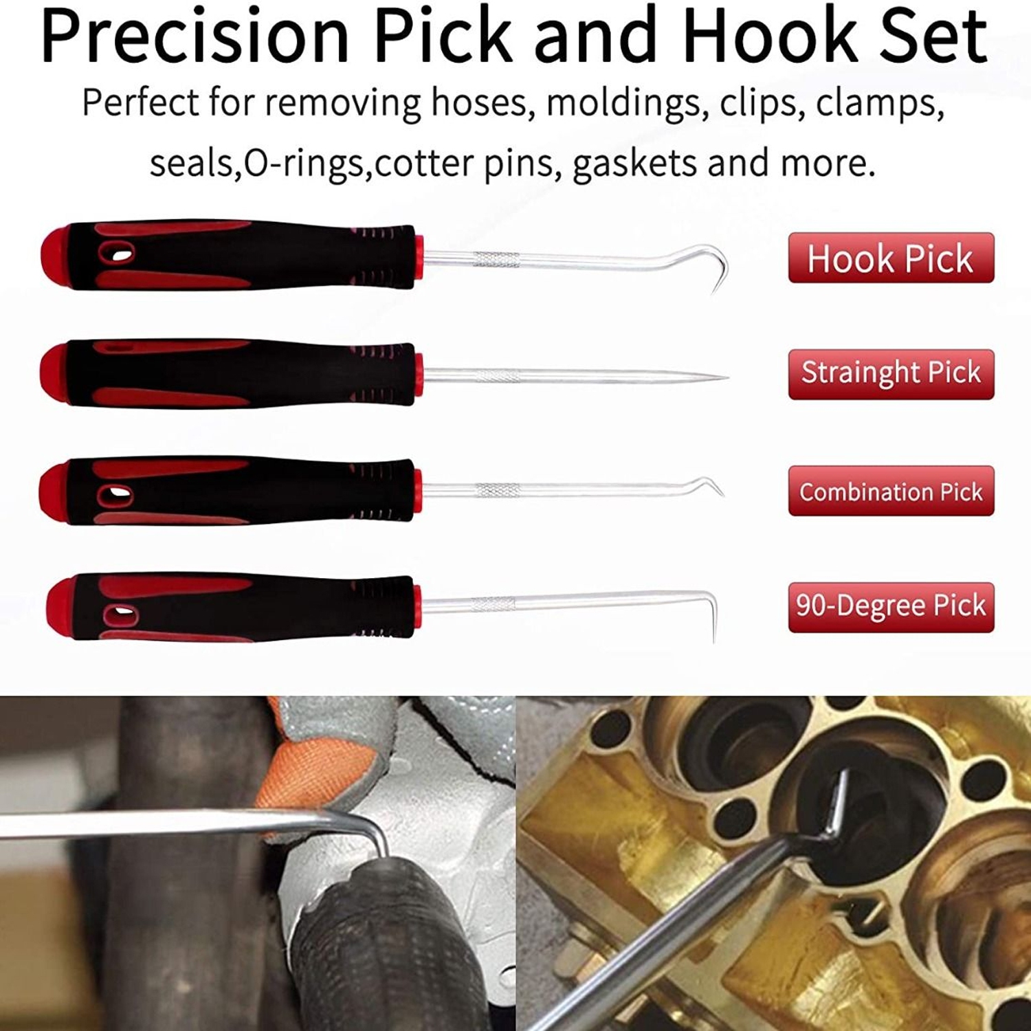 ISTAR 200PCS Car Panel Door Audio Trim Removal Tool Kit, Auto Clip Pliers Fastener Remover Pry Tool Set with Storage Bag