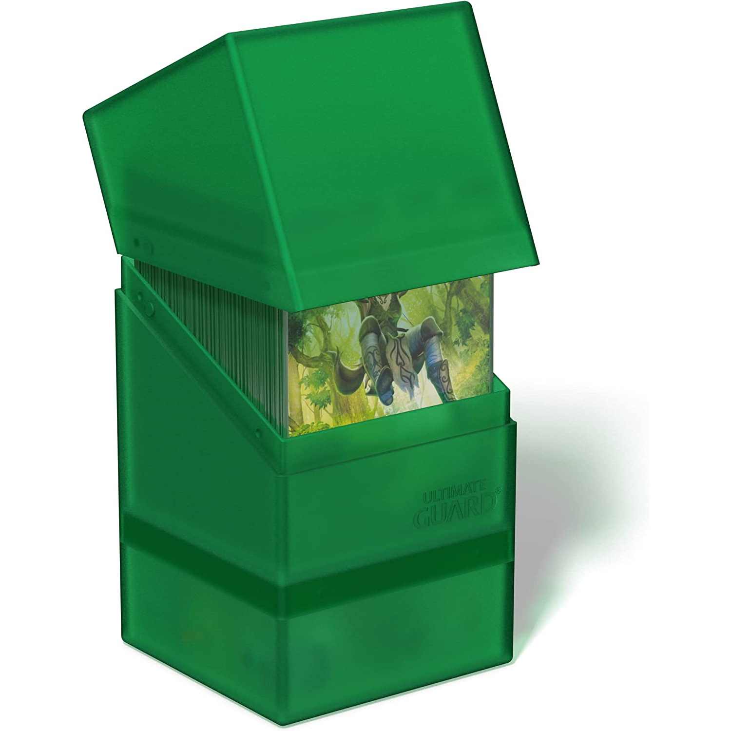 Coffret de jeu « Tray Deck Case » Ultimate Guard Boulder’n’: Boîte de terrasse émeraude